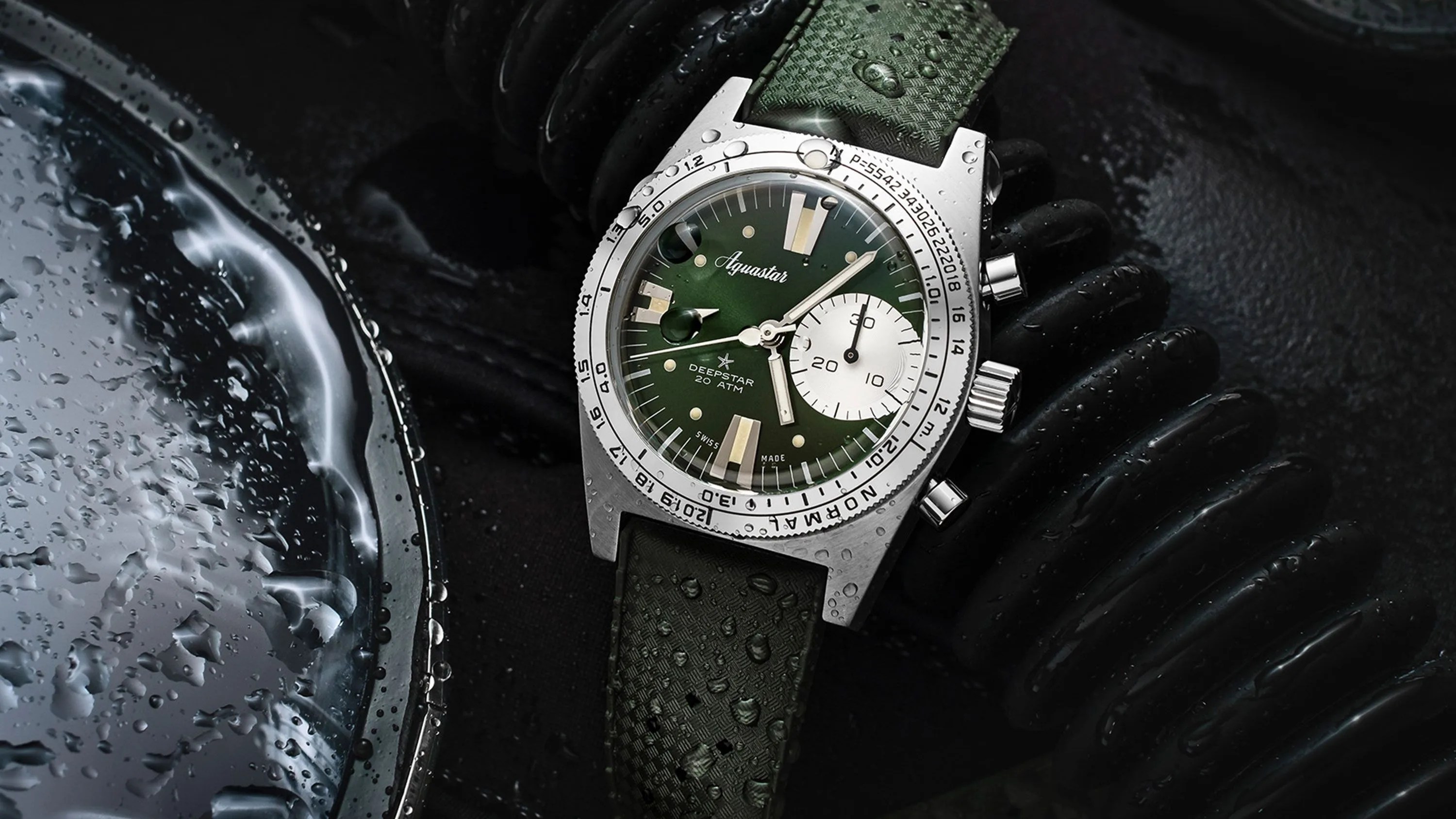 aquastar deepstar greenwich dive watch