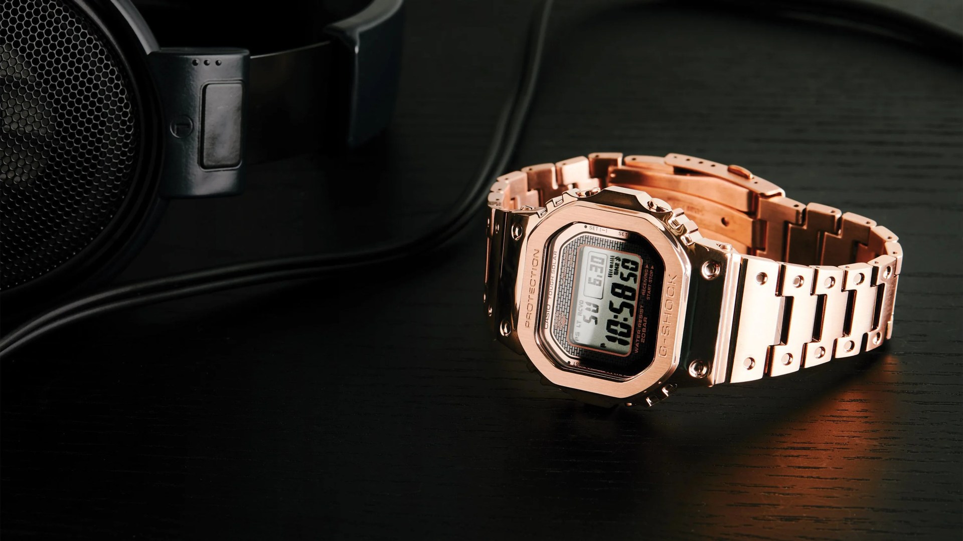 casio g shock rose gold