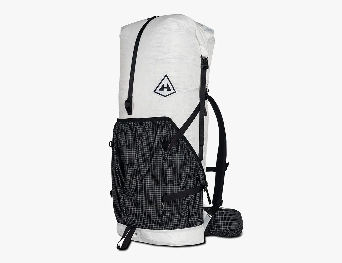hyperlite white backpack