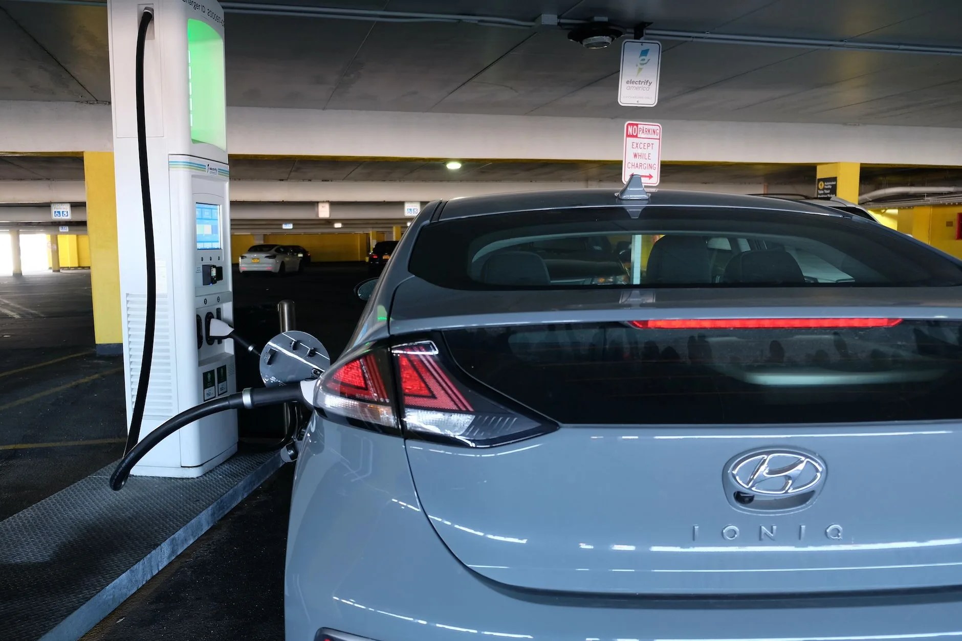 hyundai ioniq electric car new york city