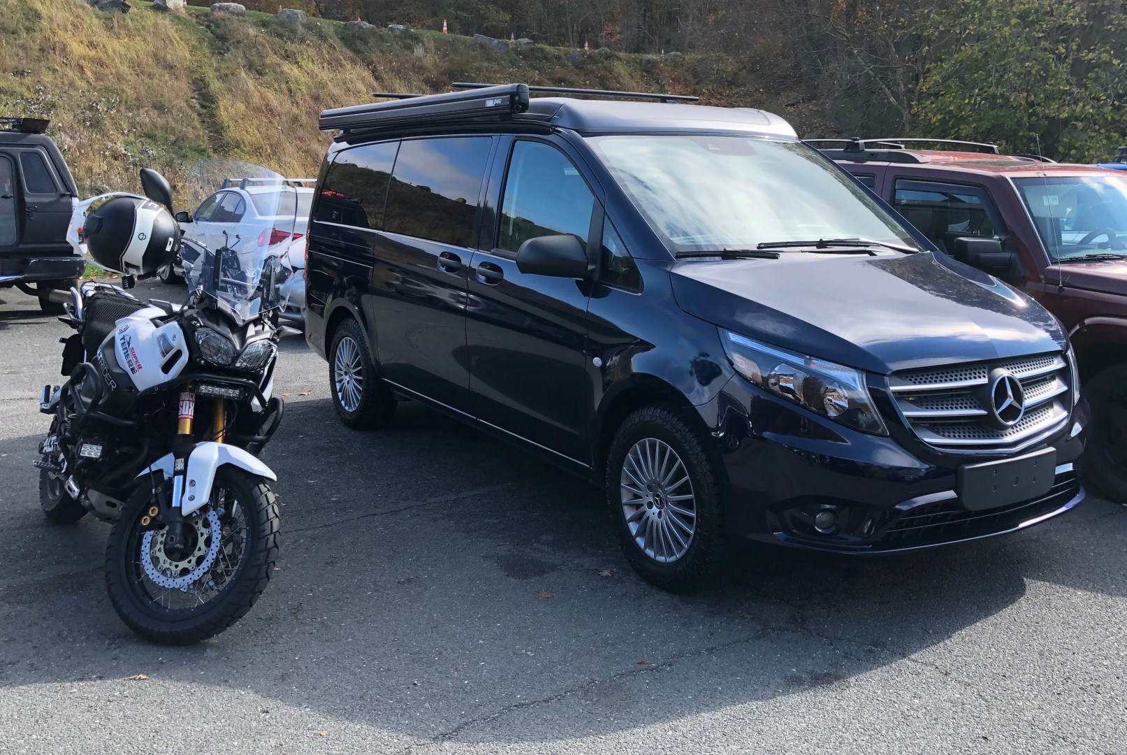 mercedes benz metris getaway weekender camper van