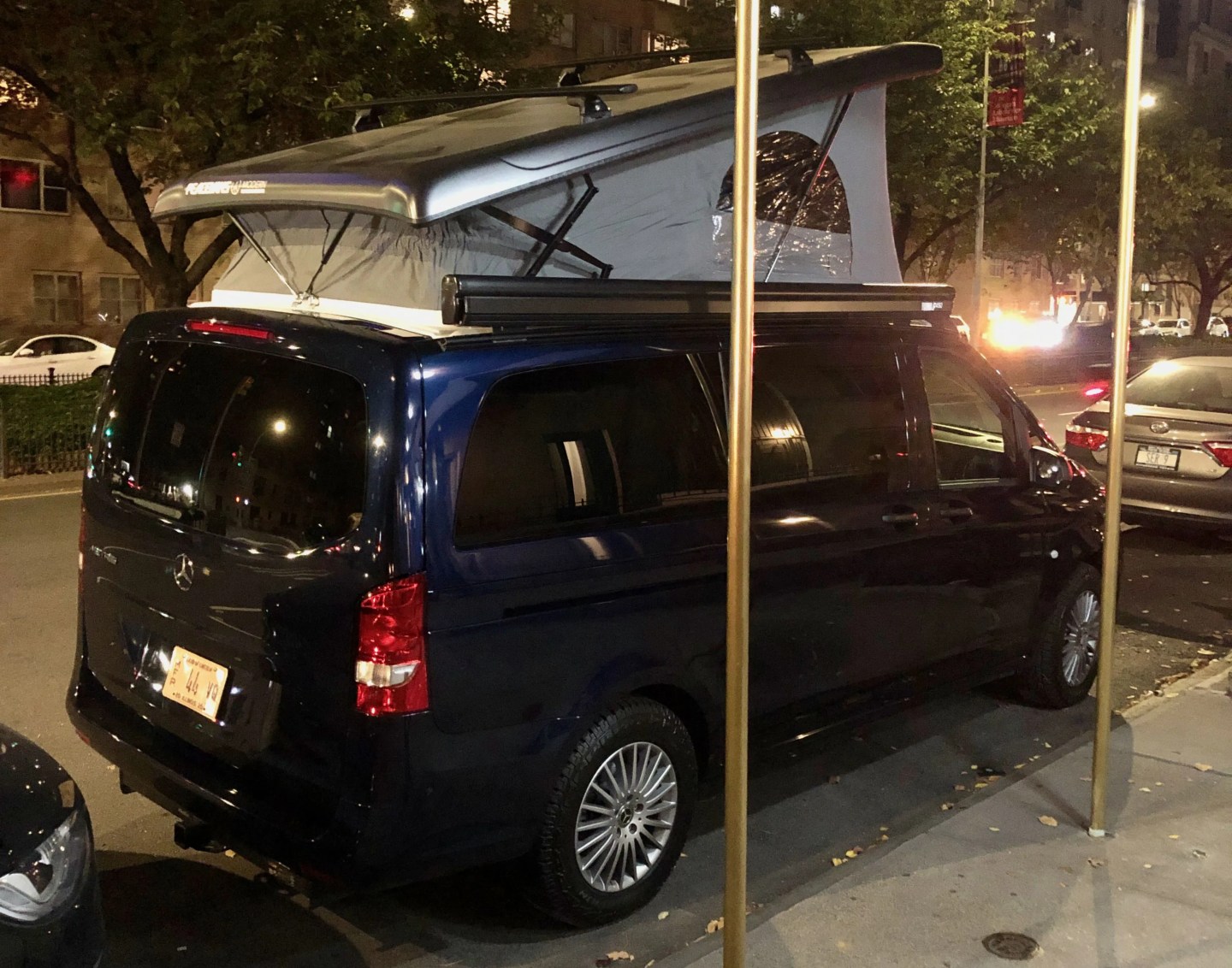 mercedes benz metris getaway weekender camper van