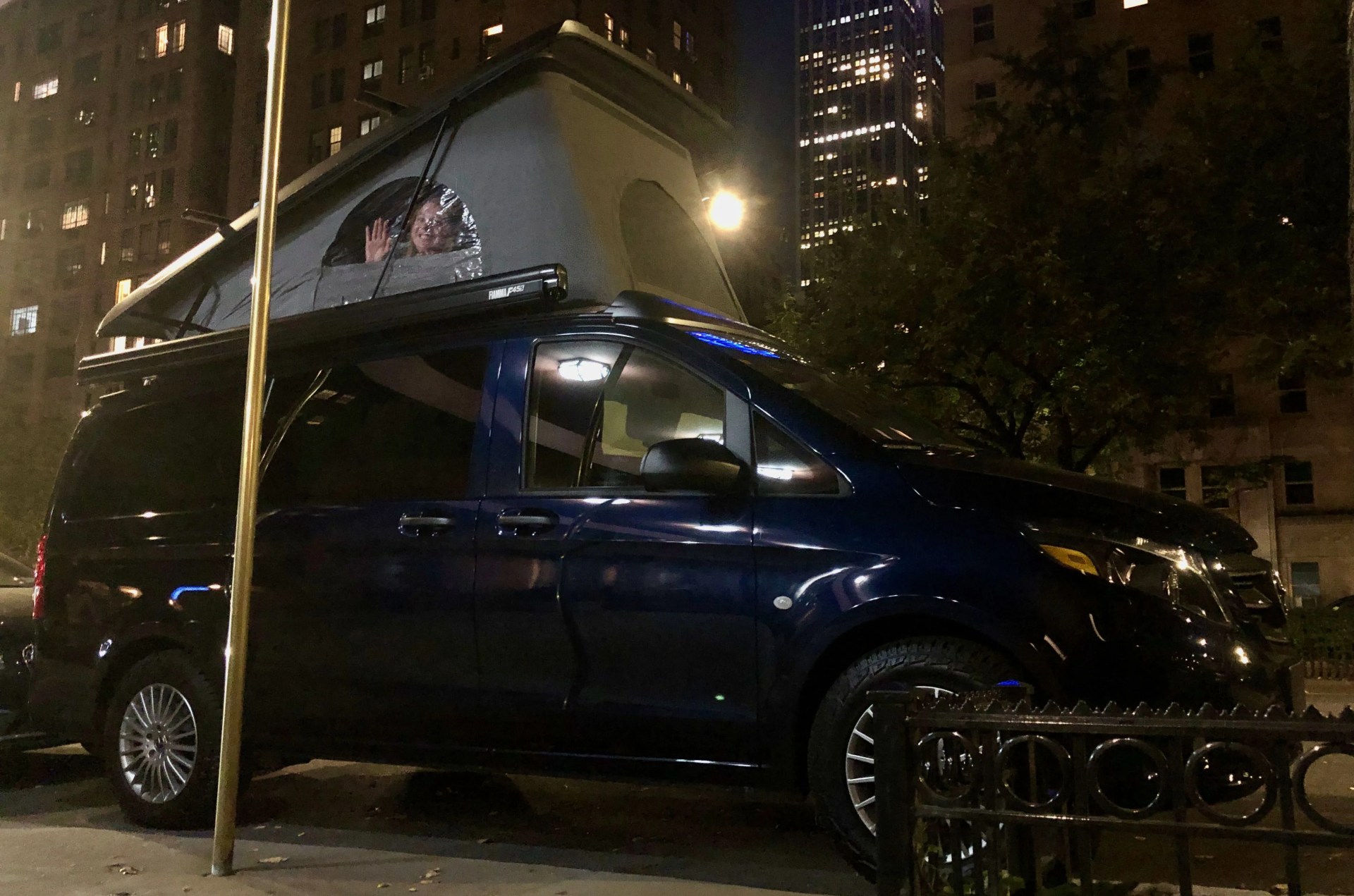 mercedes benz metris getaway weekender camper van