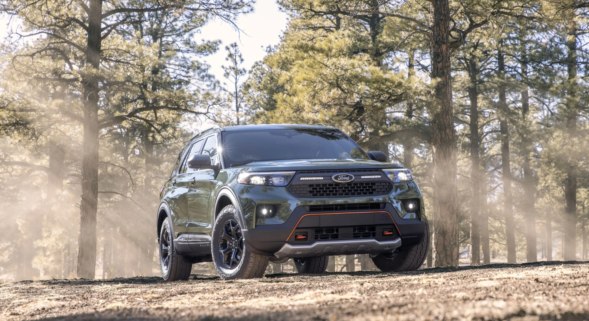 ford delivers on promise to offer more rugged, off road capable suvs and trucks by introducing the new explorer timberline the first timberline series ford suv gives customers more capable off road features for memorable weekend adventures with family and friends
