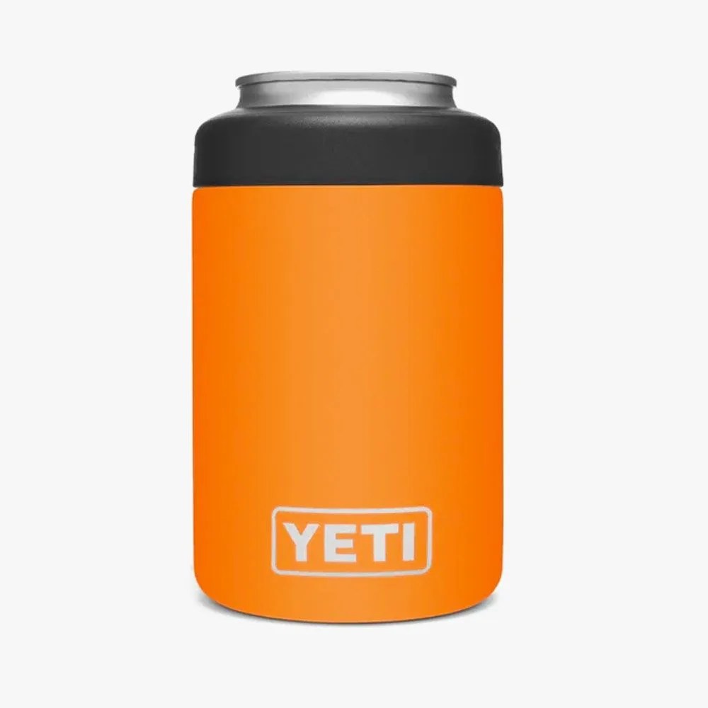 an orange yeti can insulator