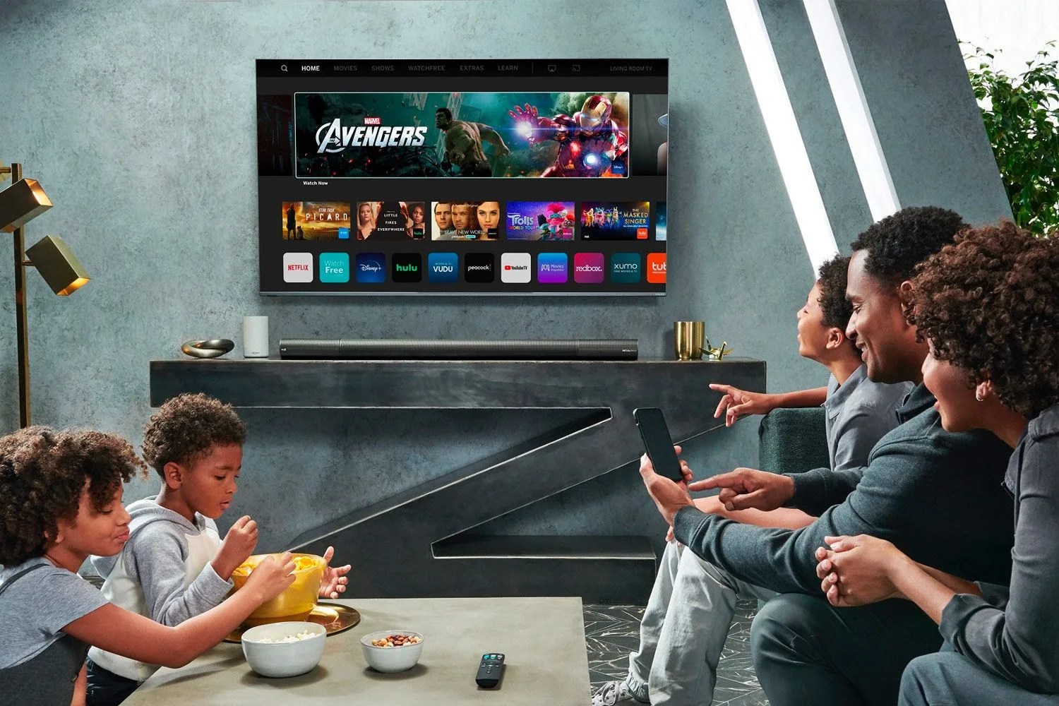 superbowl tv setups