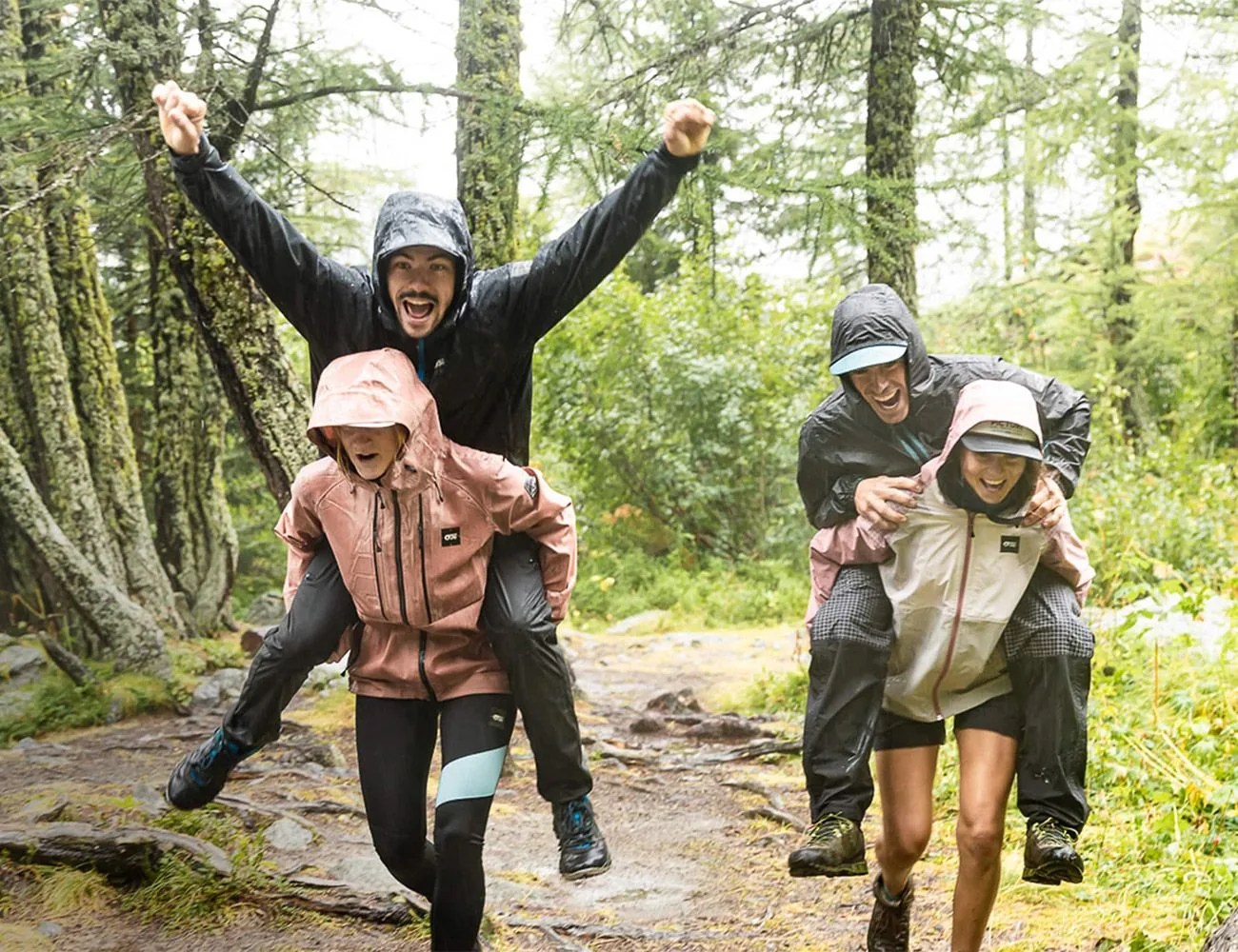 group of hikers
