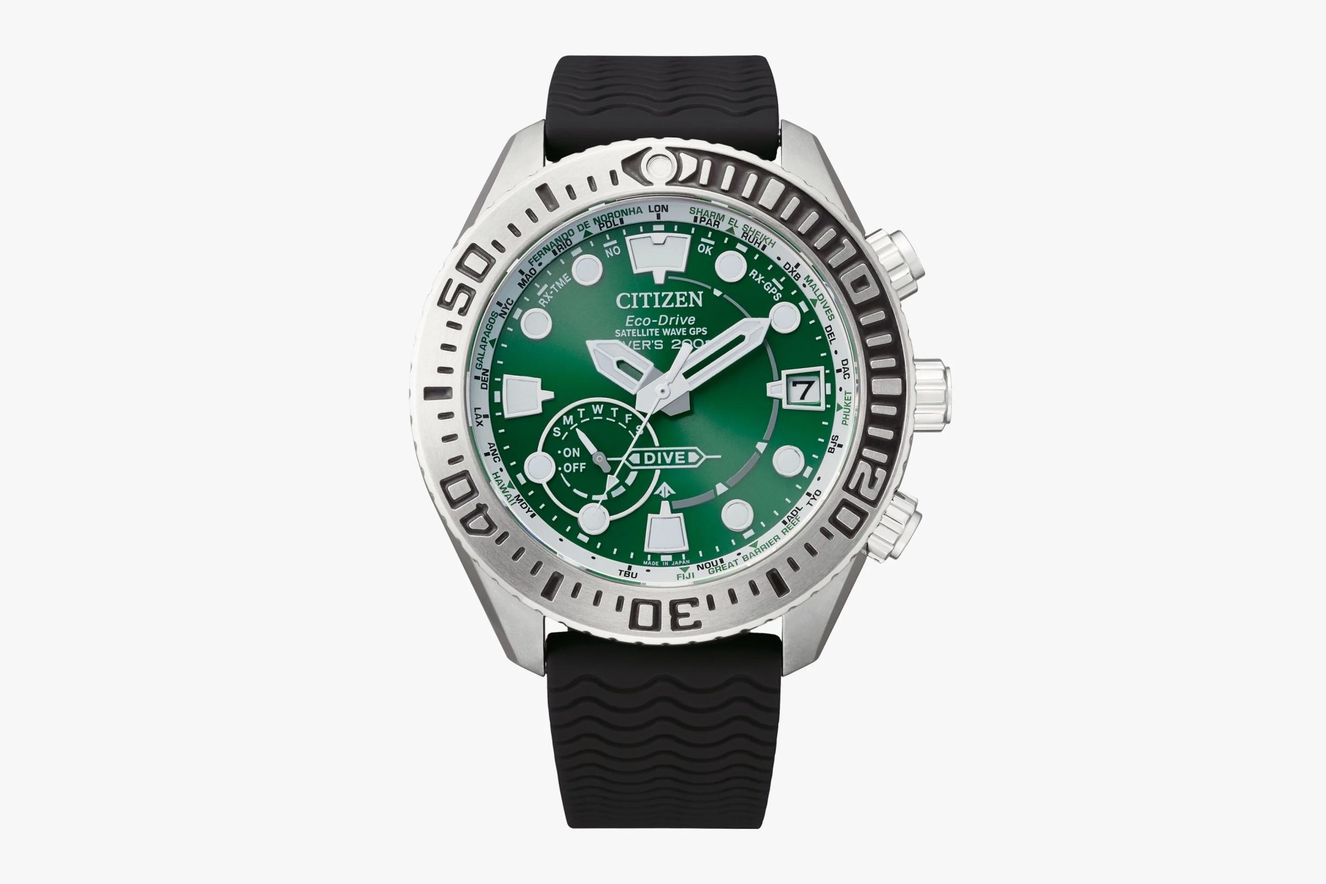 citizen satellite wave gps dive watch
