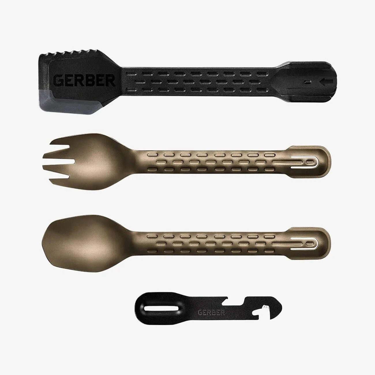 a four piece camping spork