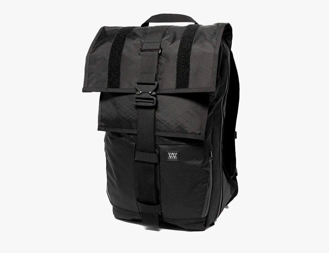 a black camera backpack