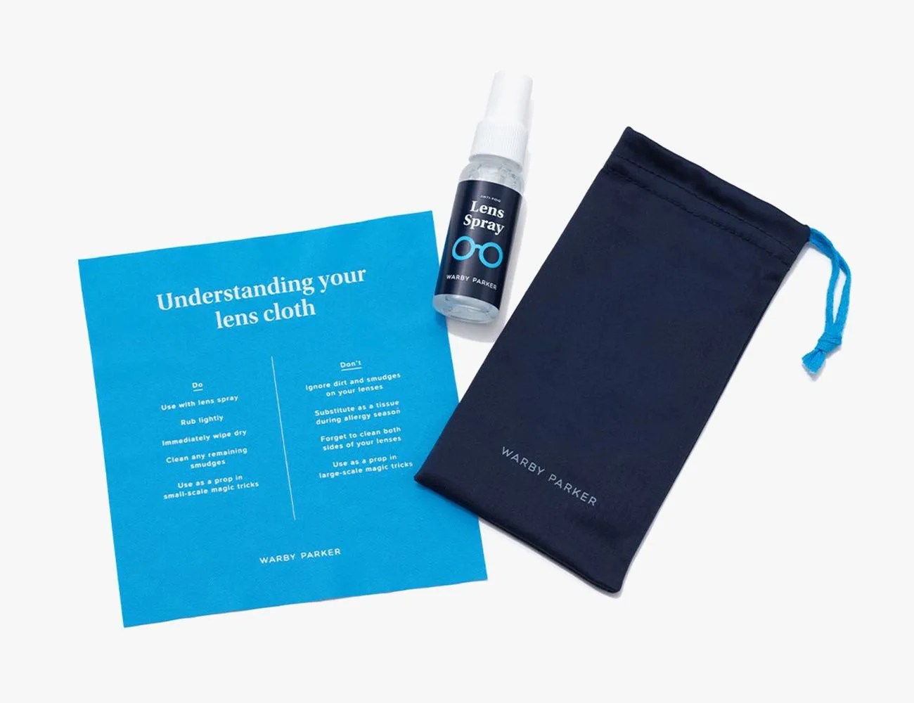 Warby Parker Clean My Lenses Kit