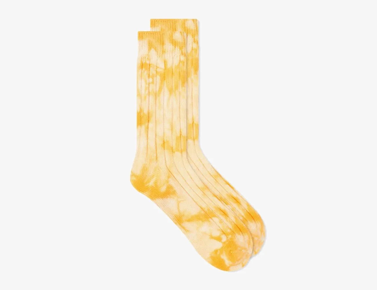 Dyed Ribbed Sock