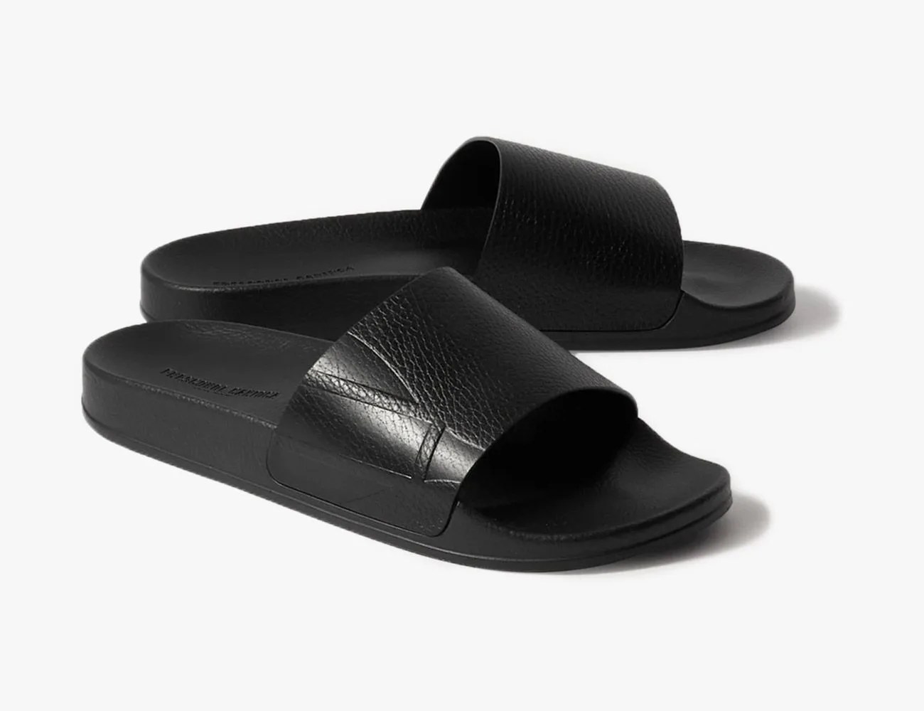 Humberto Faux Leather Slides
