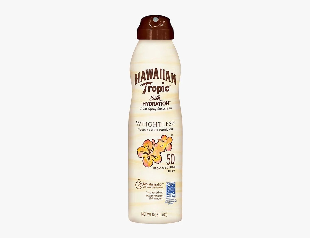 silk hydration spf 50 spray sunscreen