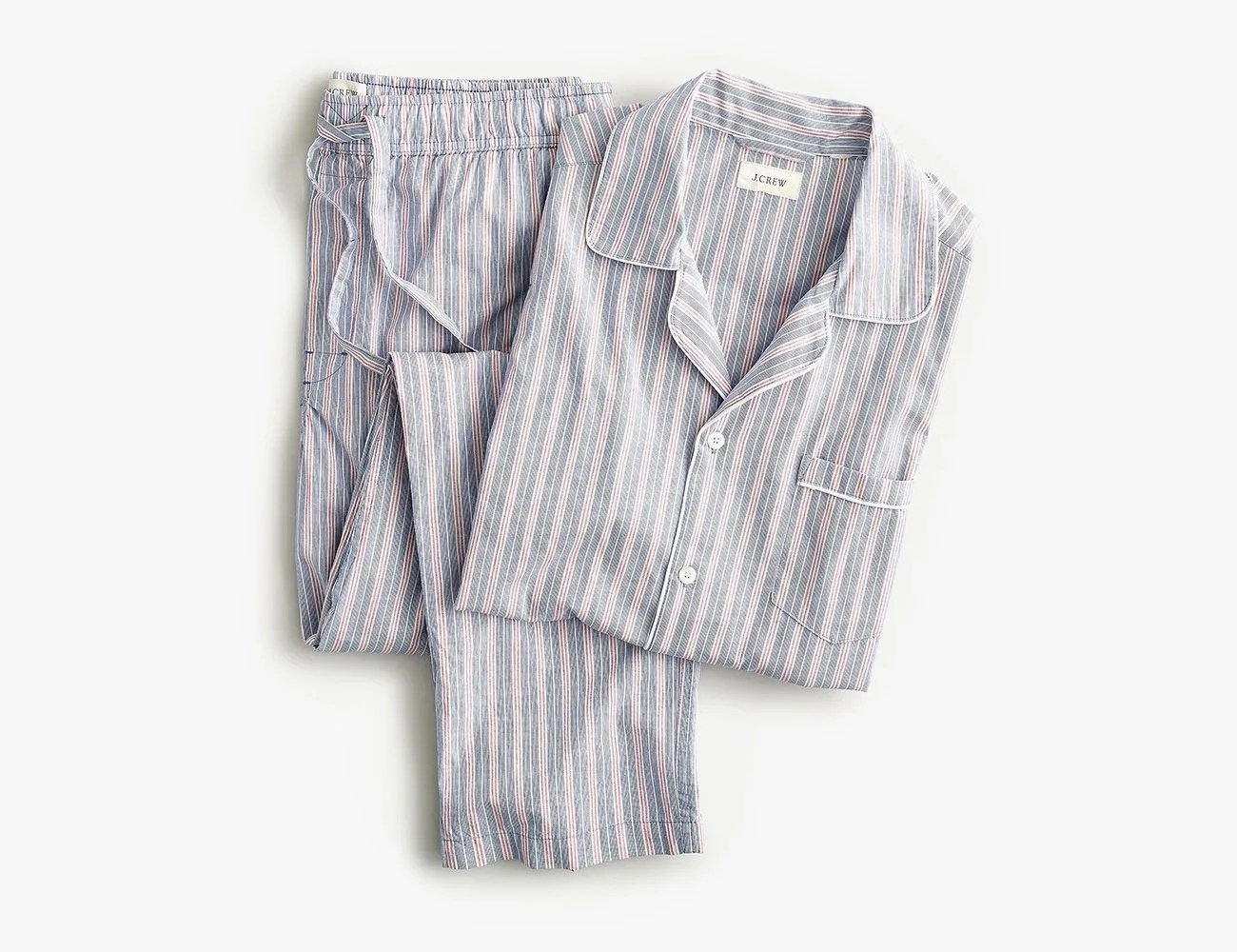 J Crew Seersucker Pajama Set