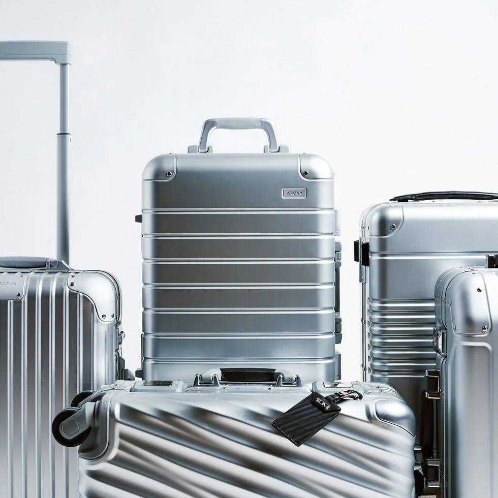 aluminum luggage