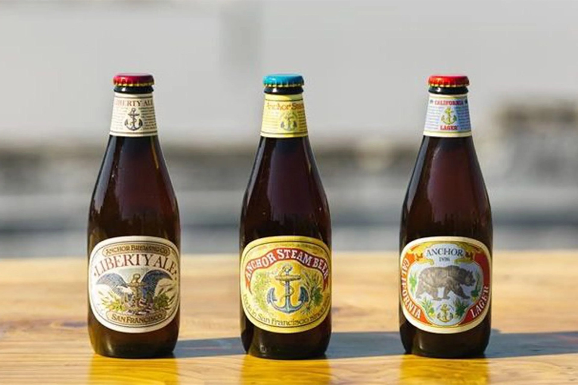 anchor brewing beer bottles