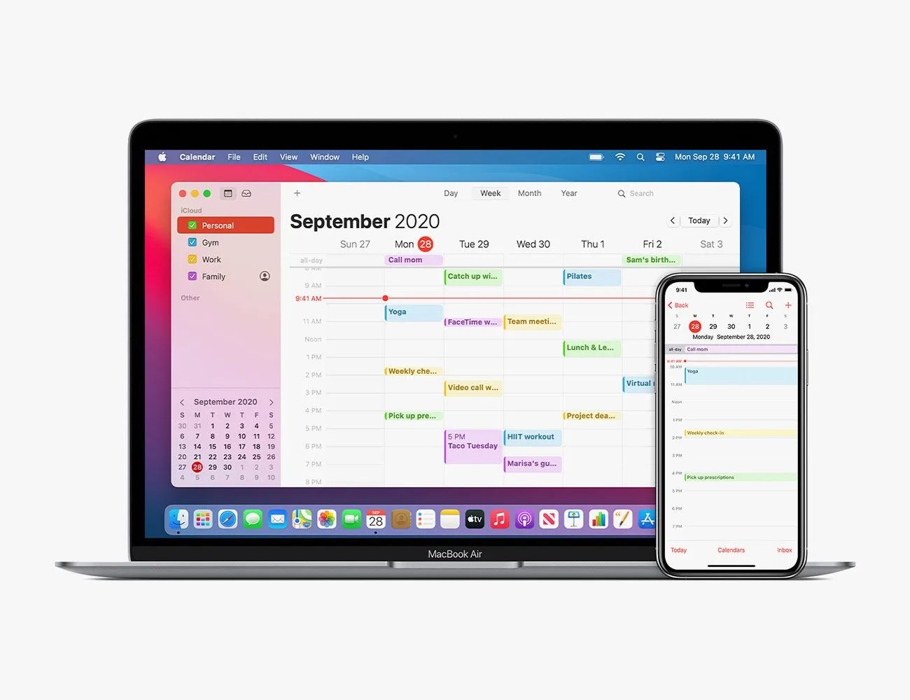 apple calendar app