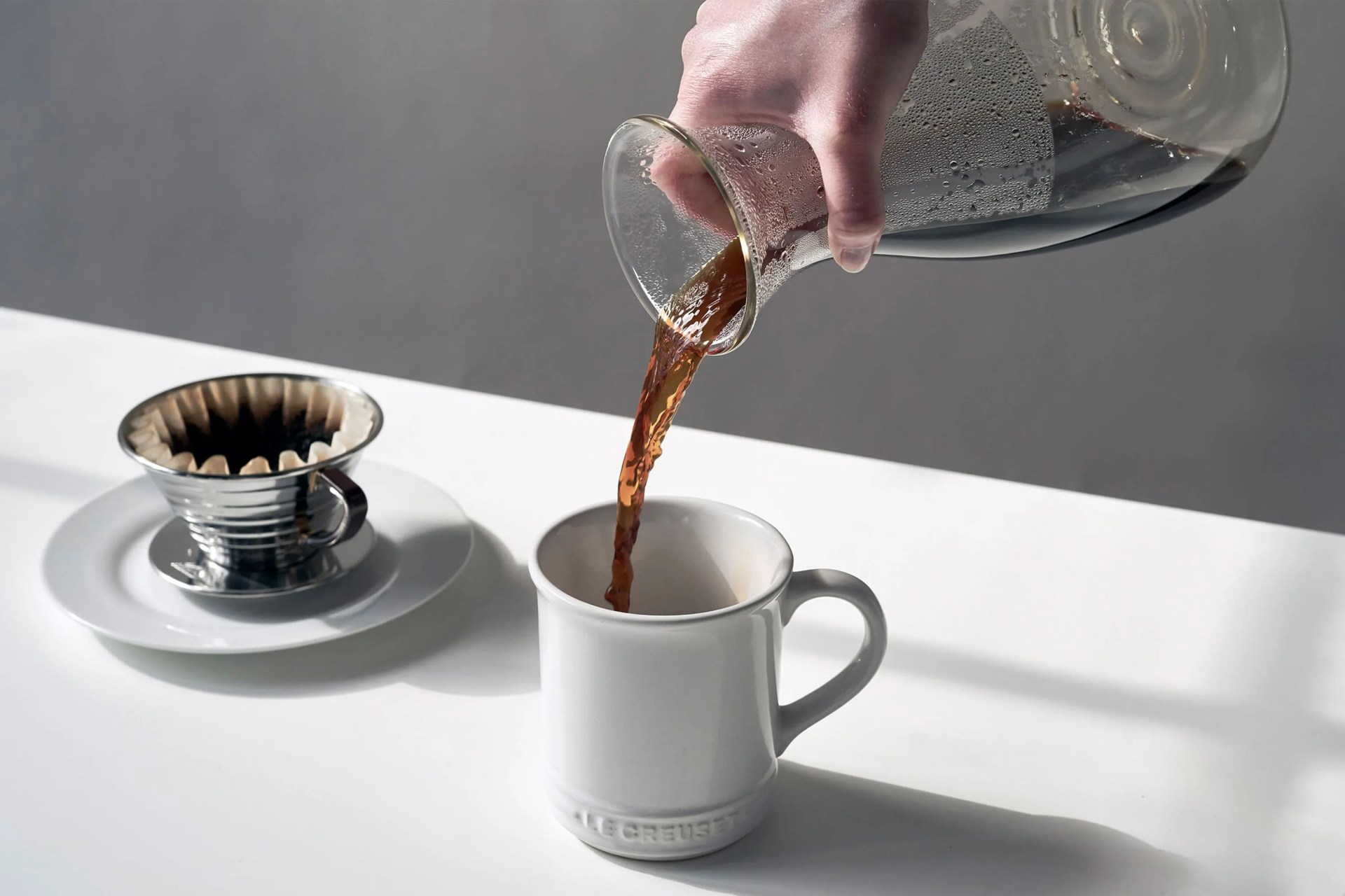 pour over trade coffee