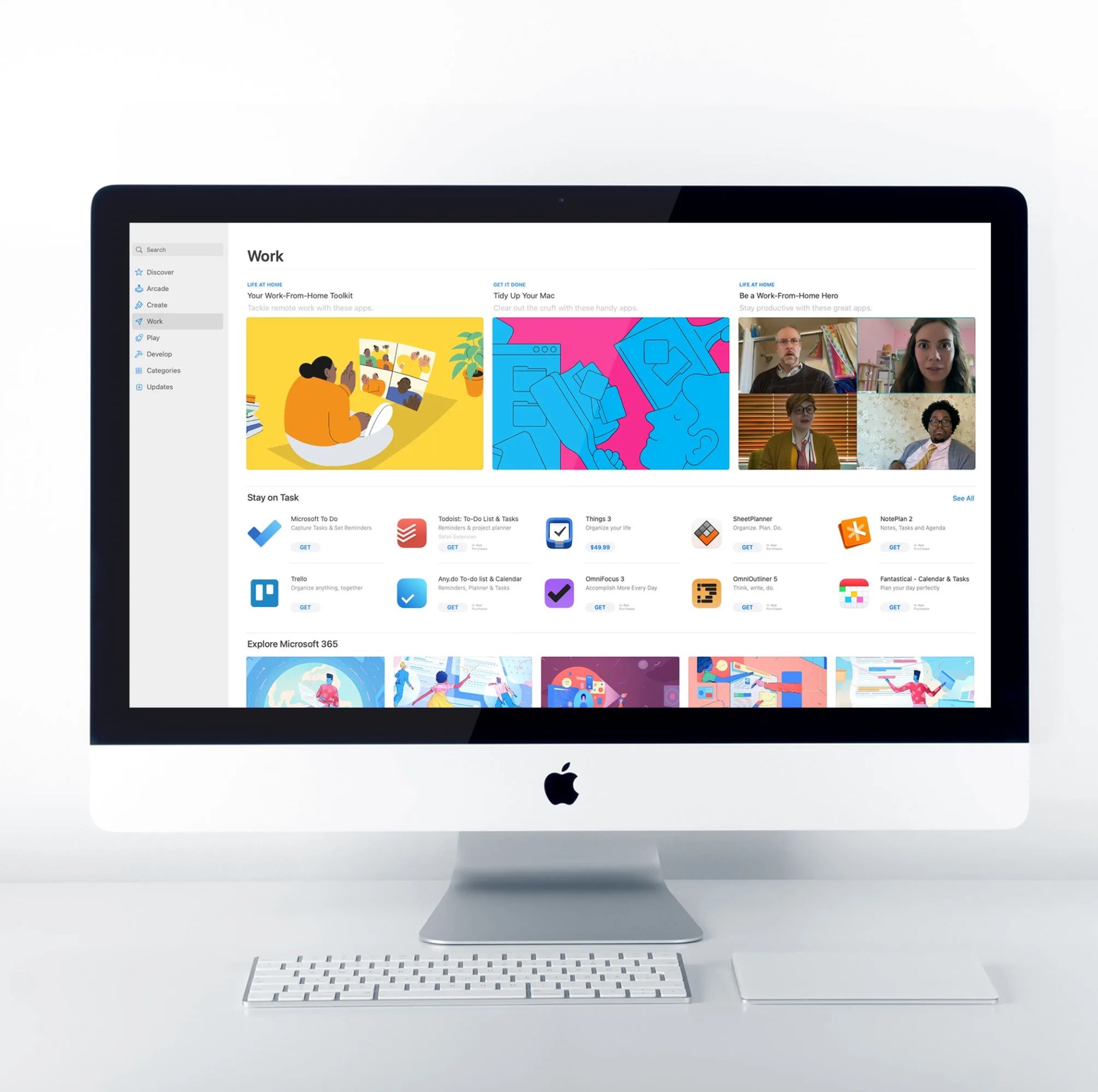 mac displaying app store