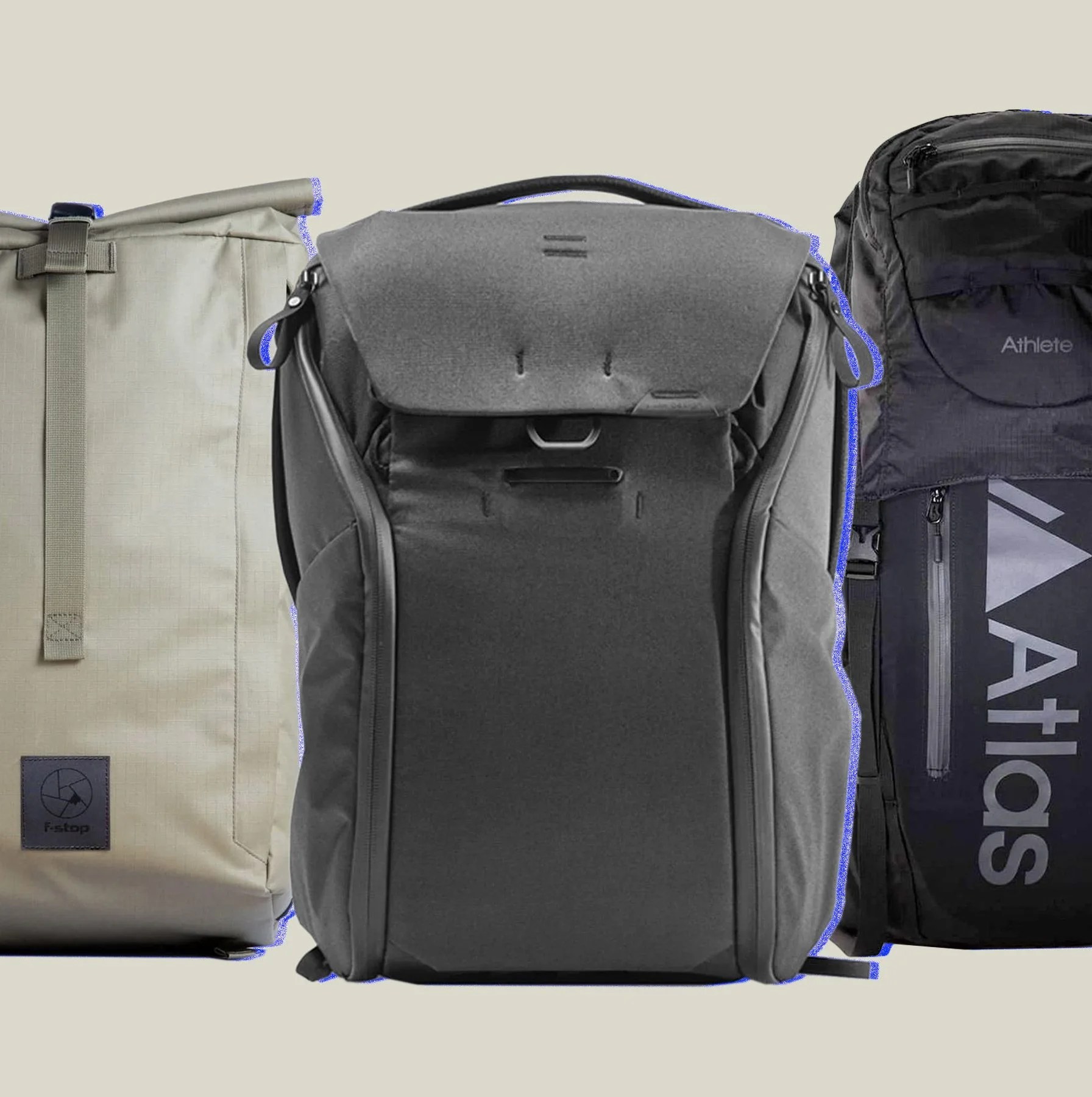three camera backpacks