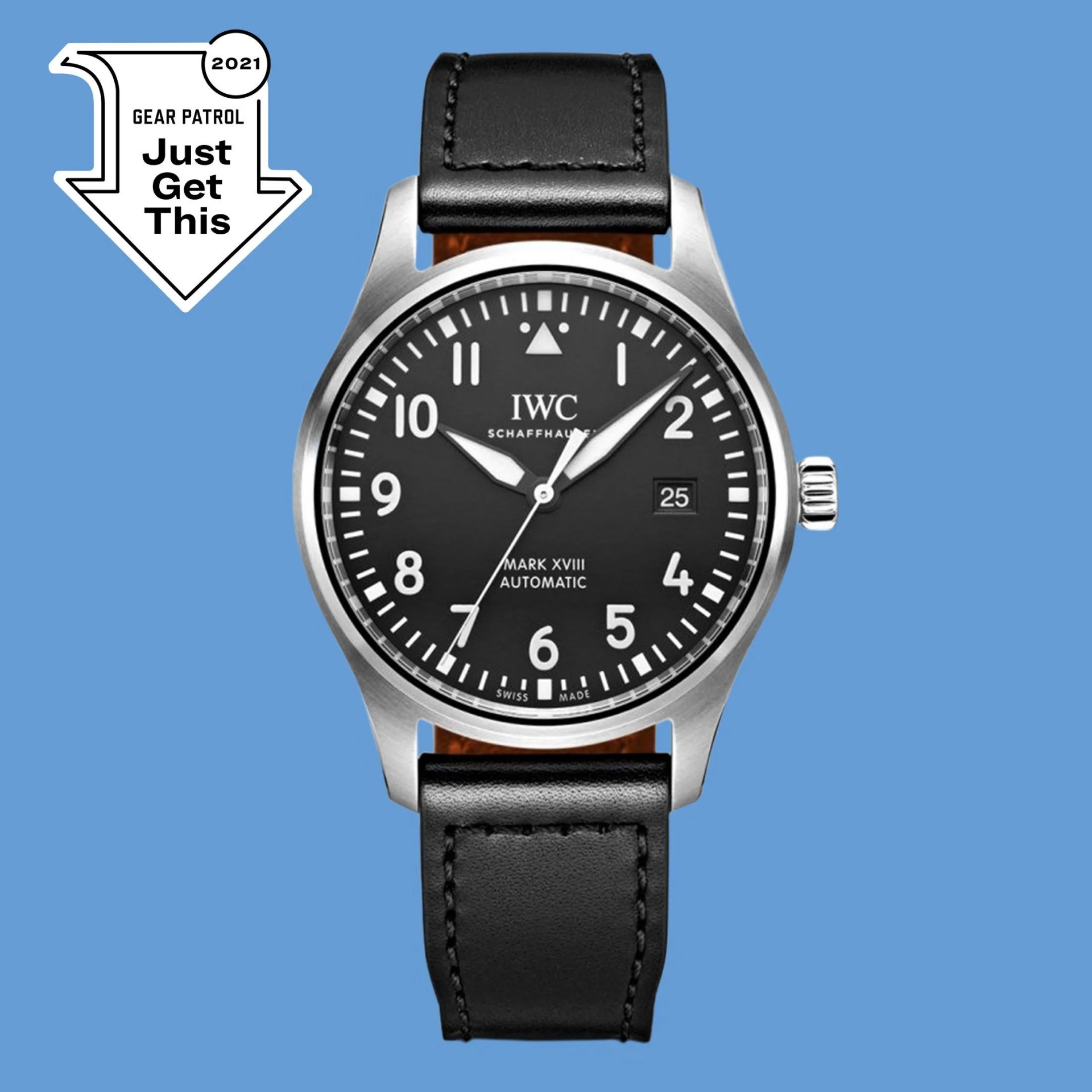 iwc mk xviii black watch