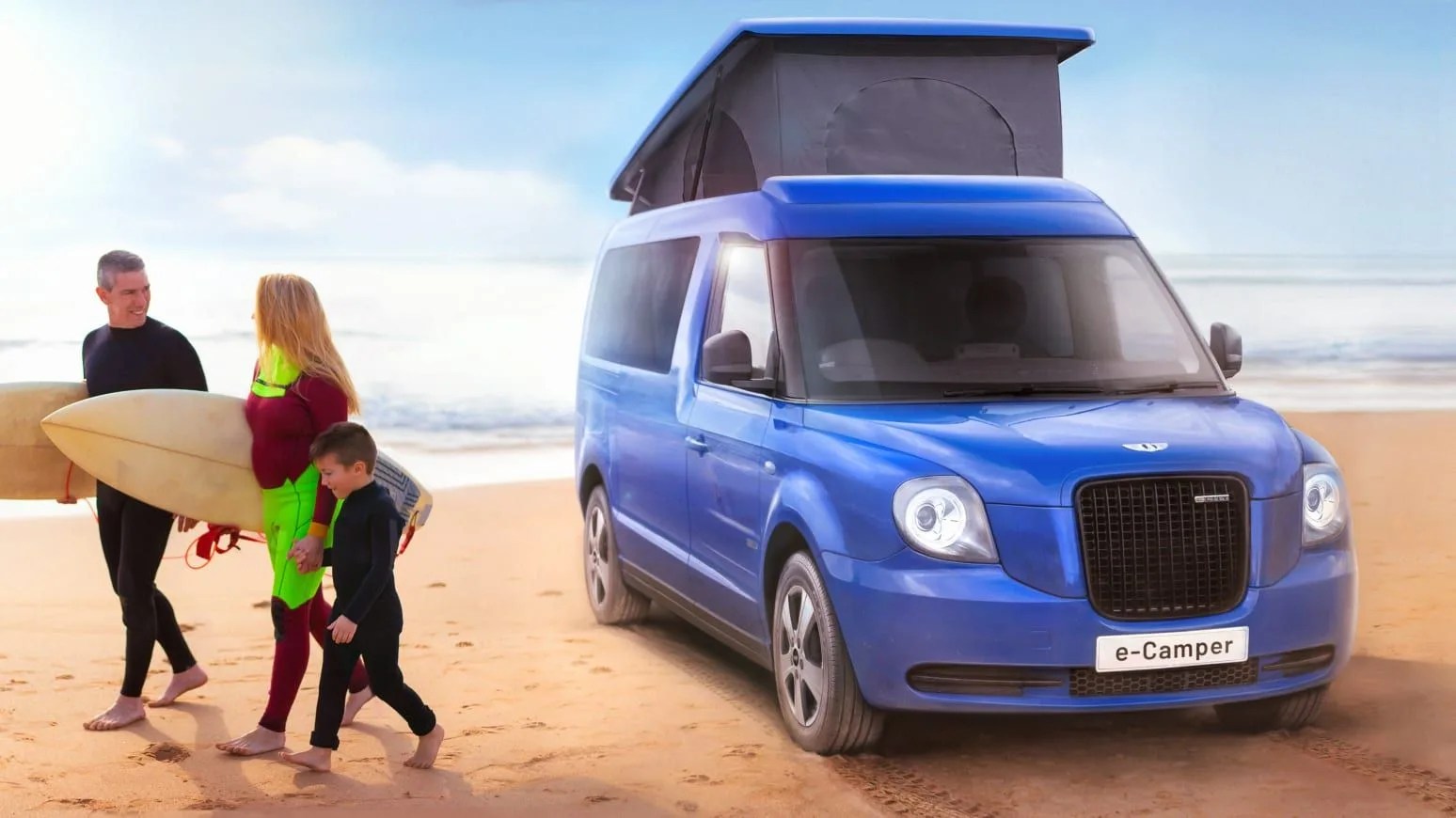 levc electric camper van