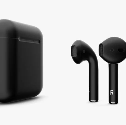 black airpods