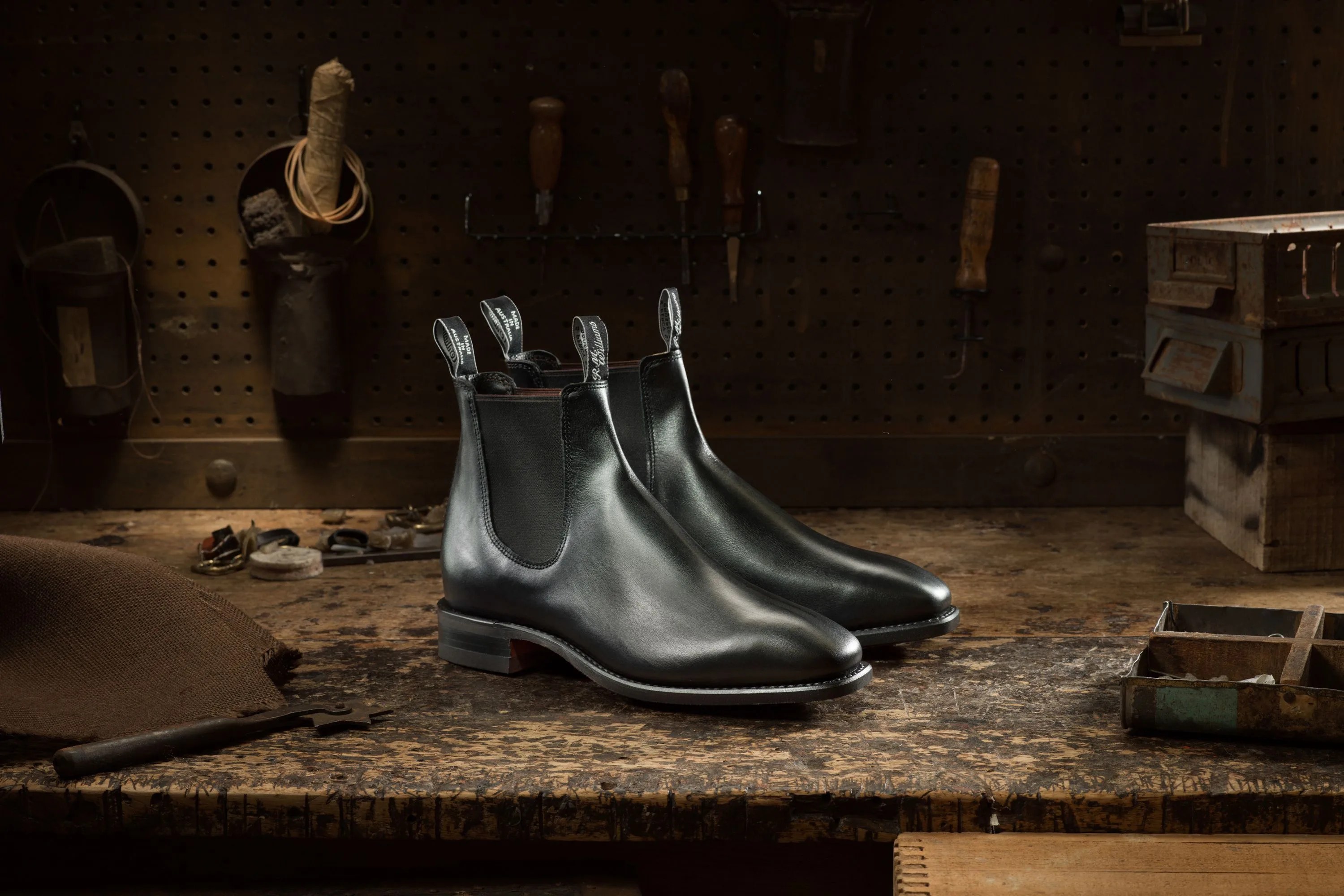 rm williams black craftsman boot