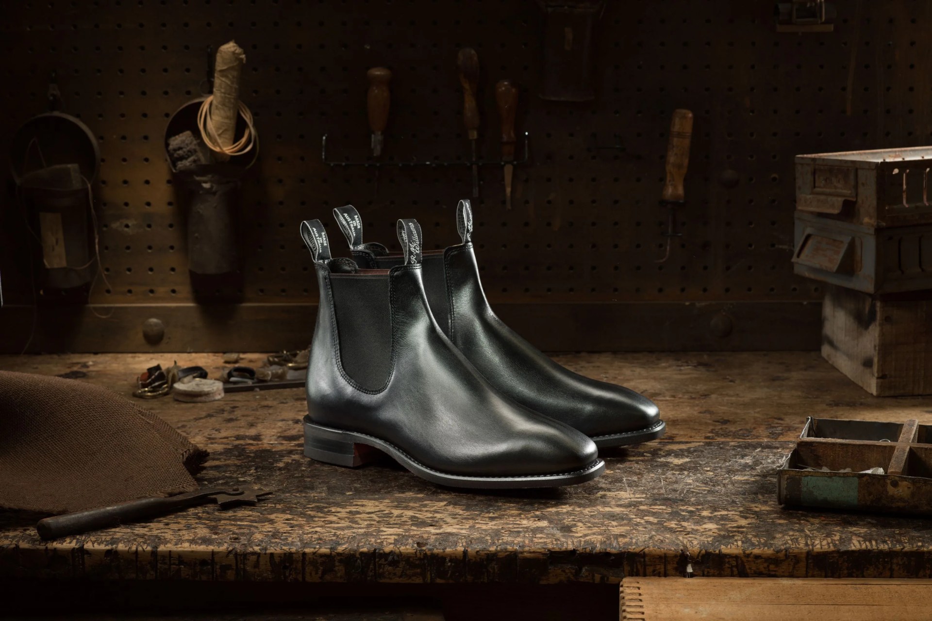 rm williams black craftsman boot