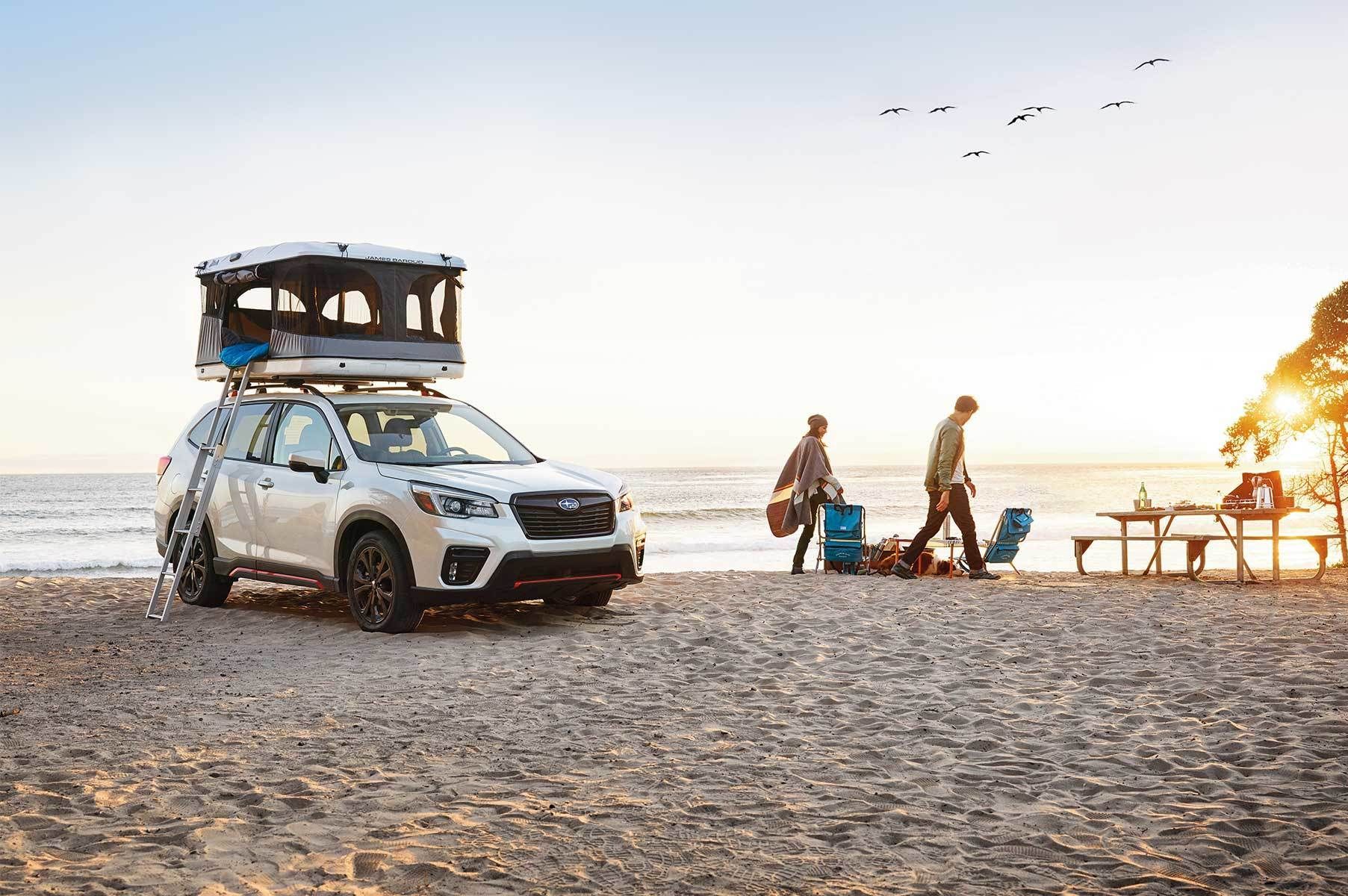 subaru forester roof top tent