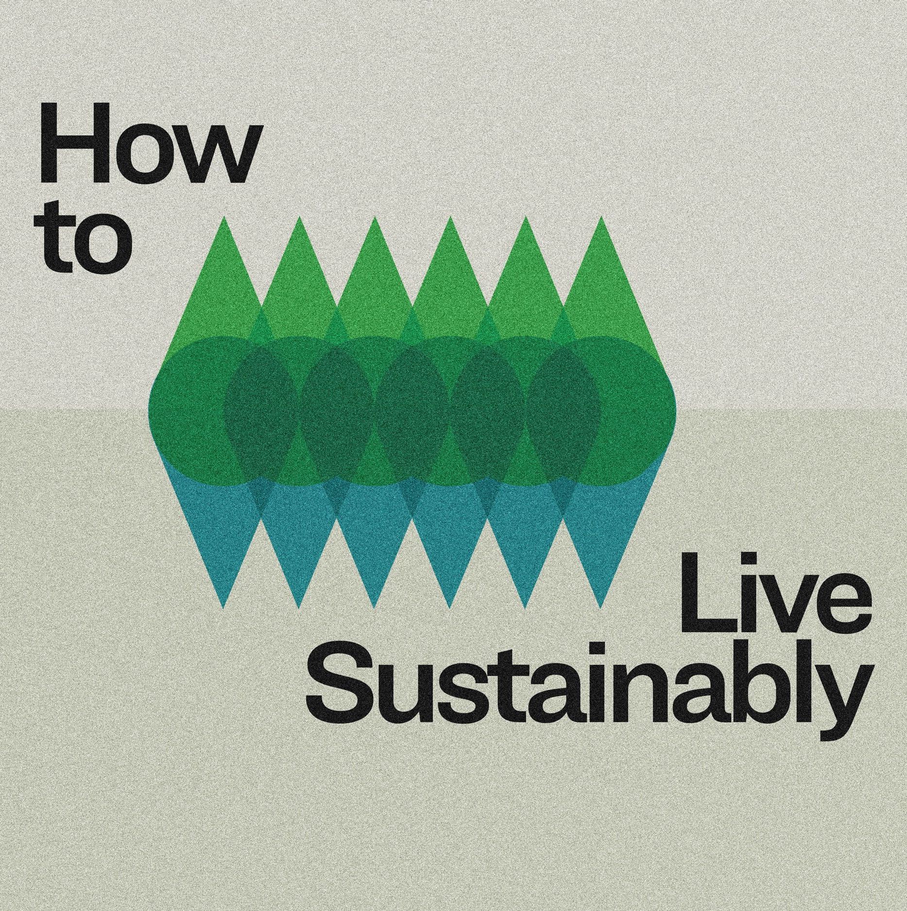 how to live sustainably