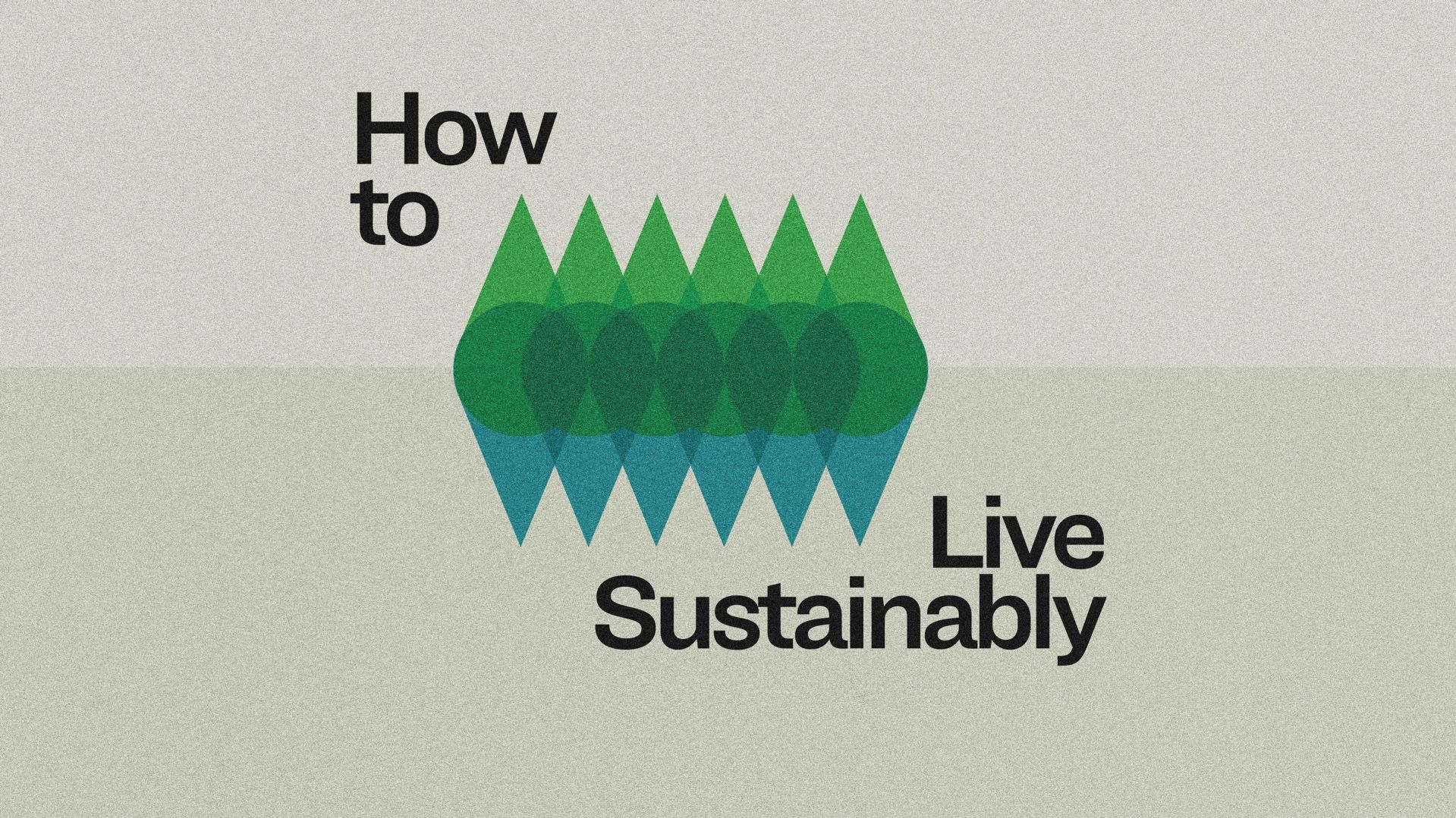 how to live sustainably
