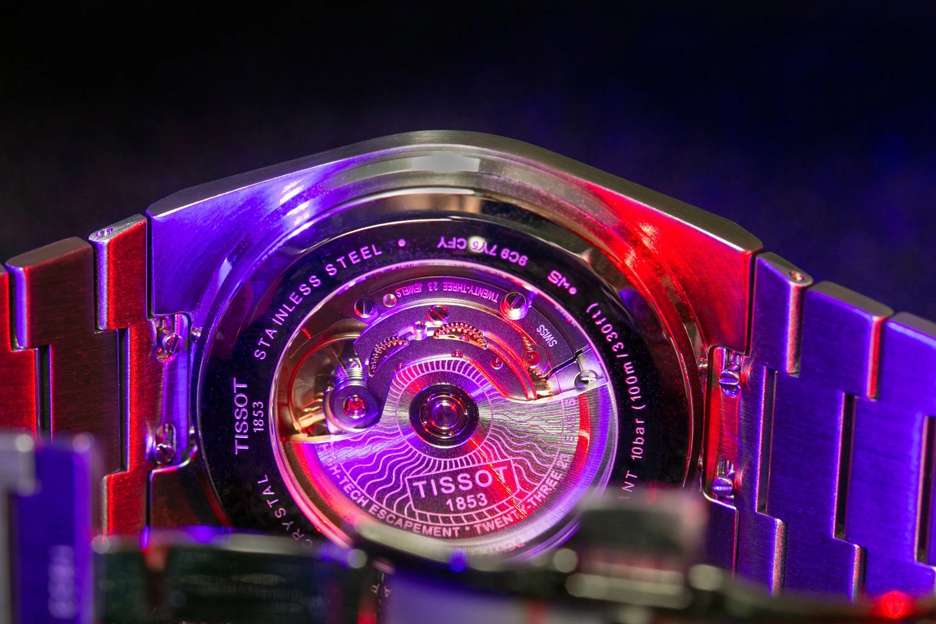tissot prx watch back