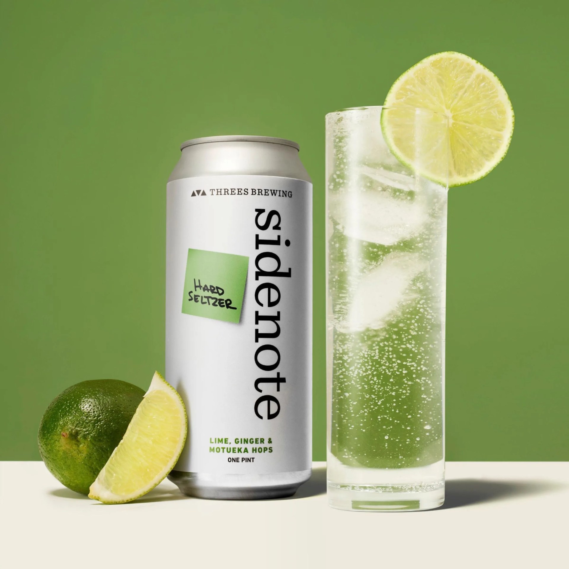 threes brewing sidenote hard seltzer