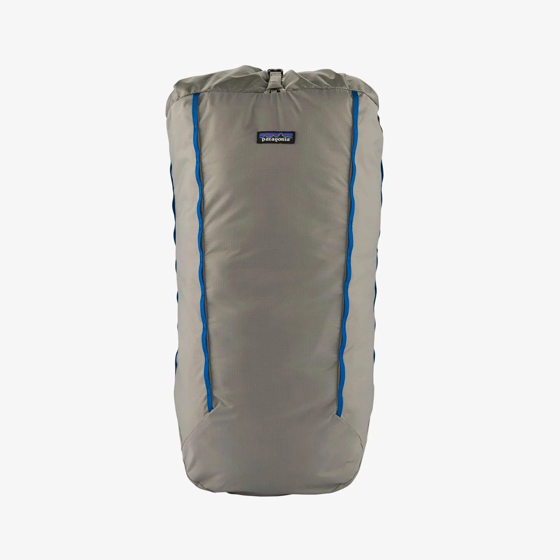a gray backpack