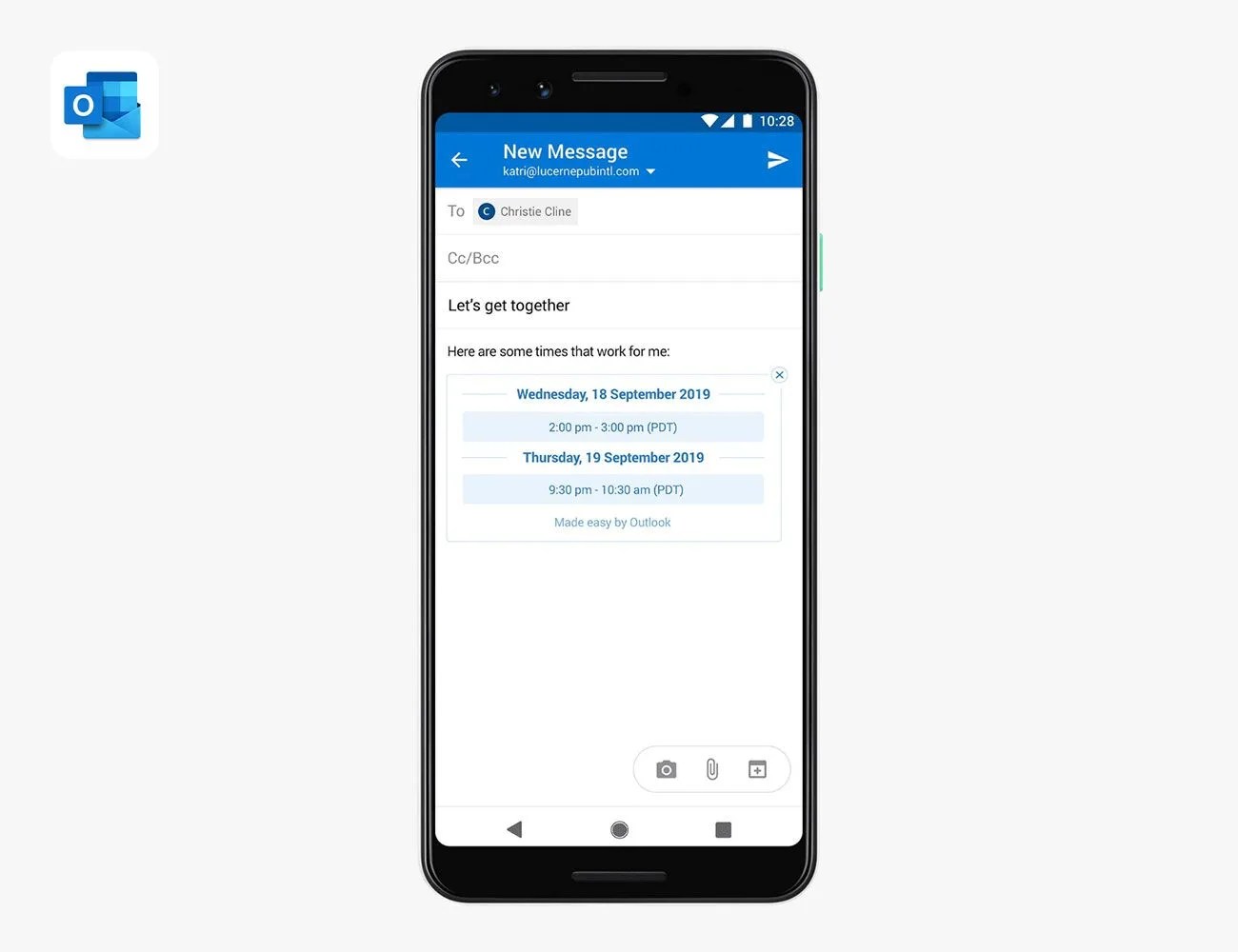 microsoft outlook app