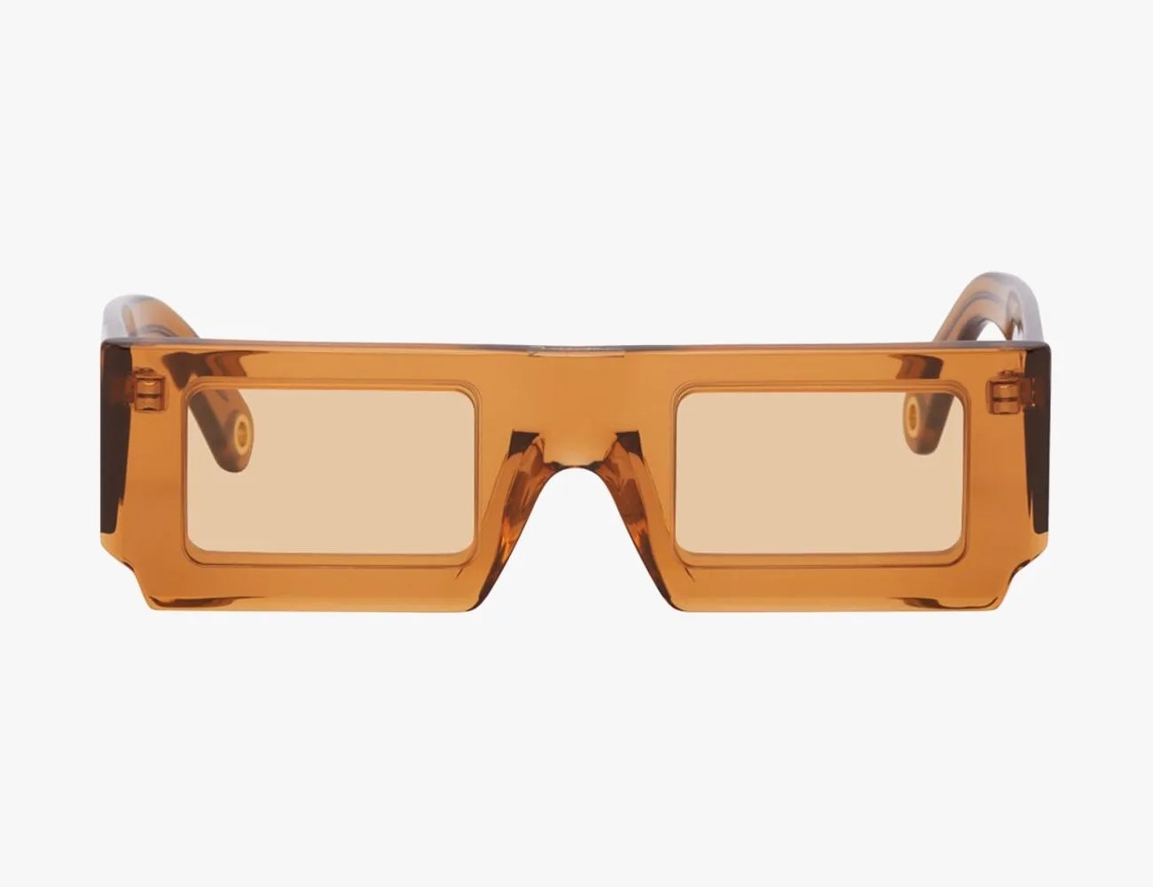 Orange 'Les Lunettes Soleil' Sunglasses