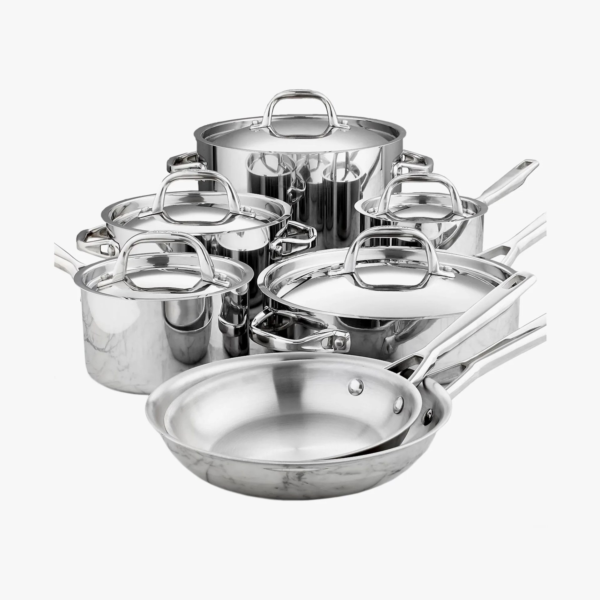 Tri Ply Stainless Steel pans
