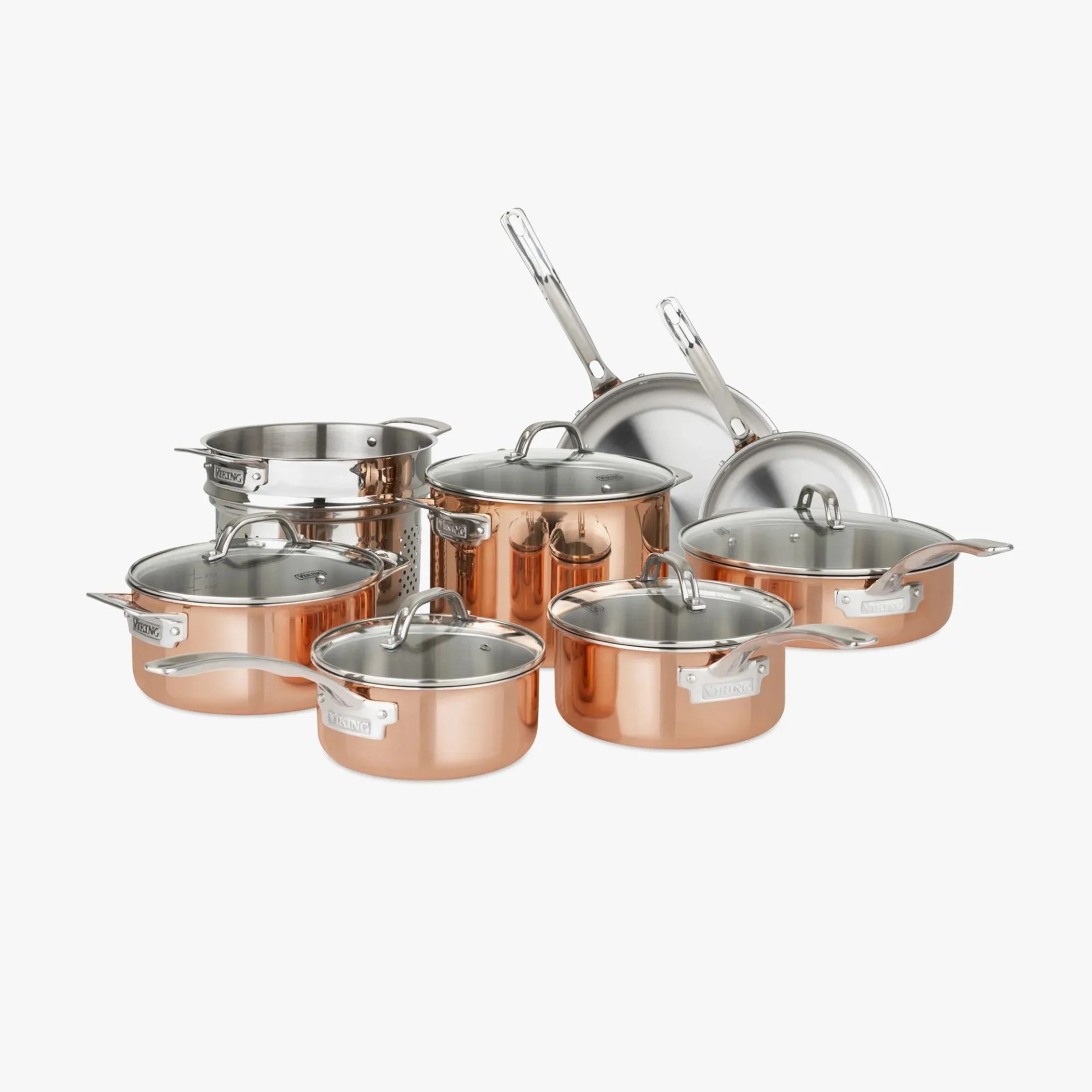 3 Ply Copper Clad pan set