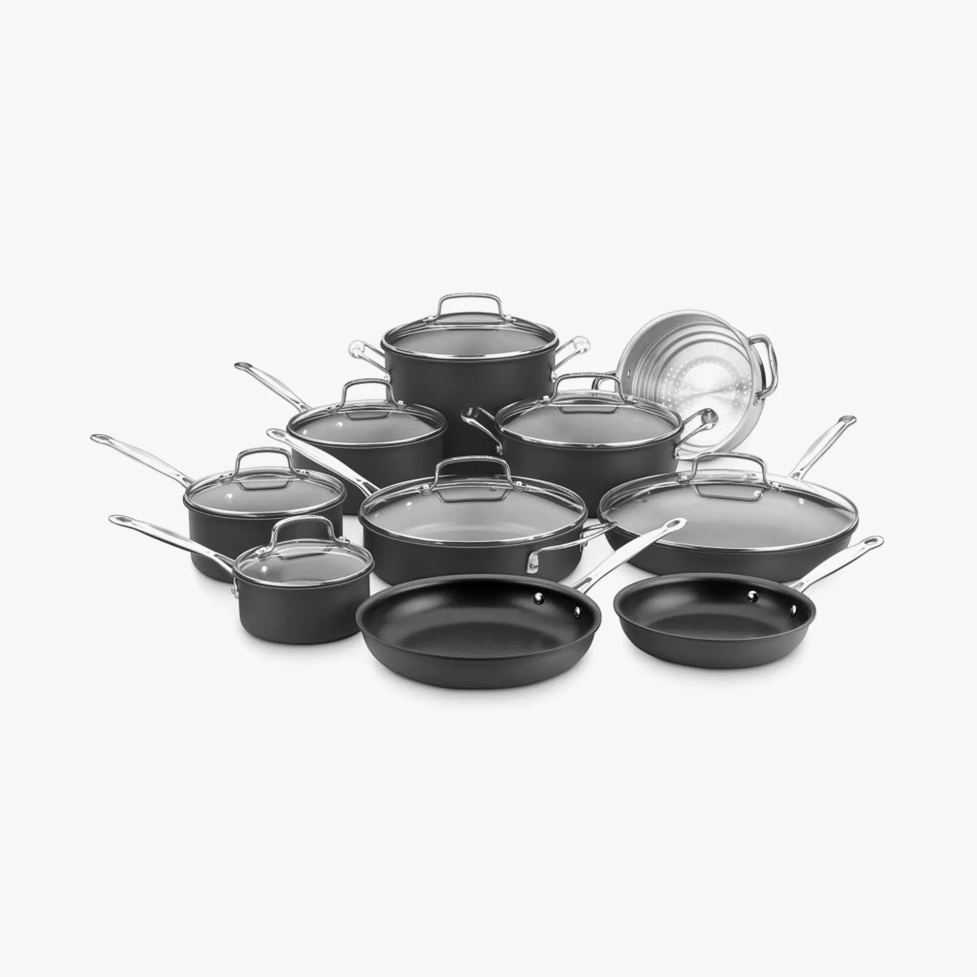 Chefs Classic Hard Anodized Set of Pans