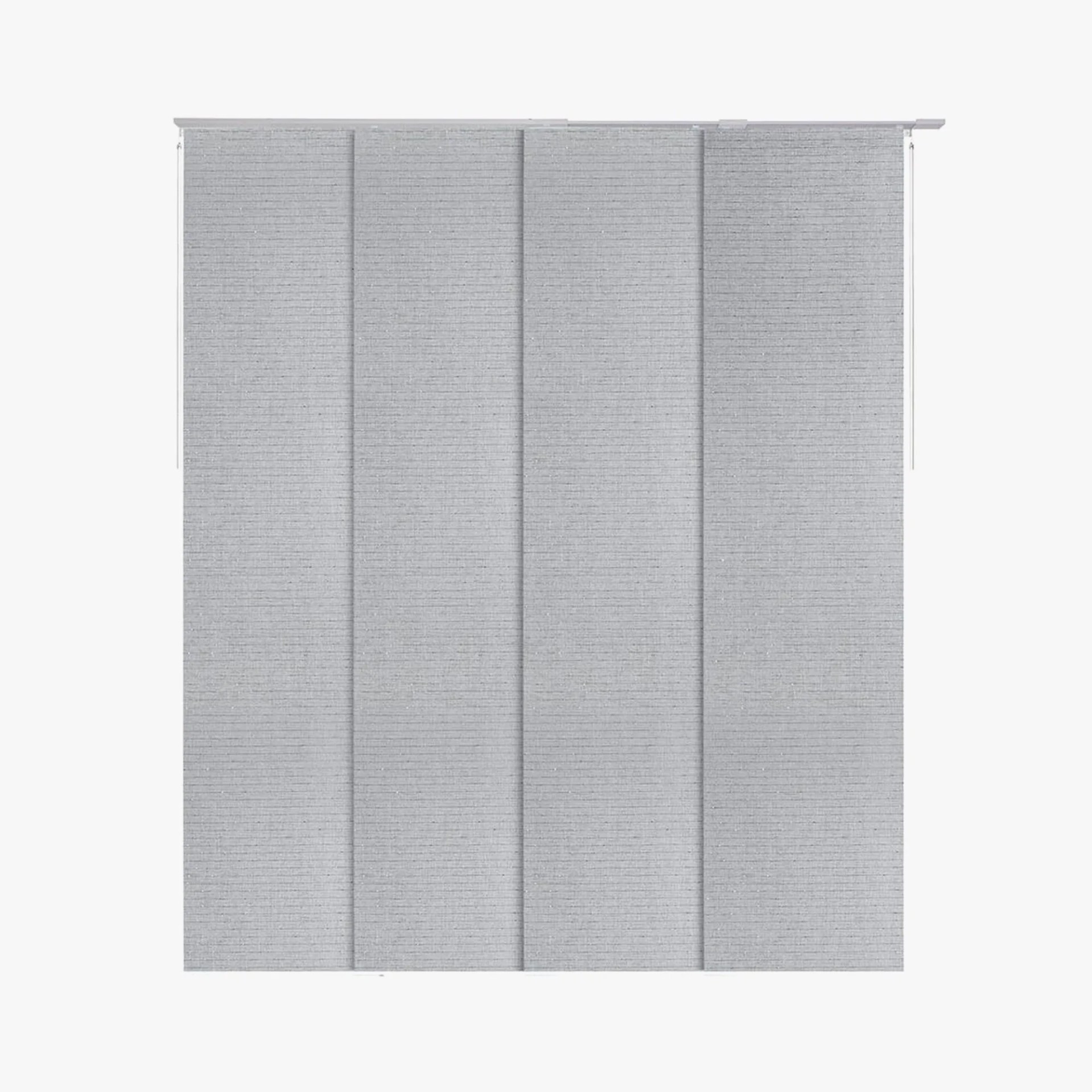 Diamond Silver Light Filtering Window Panel Track