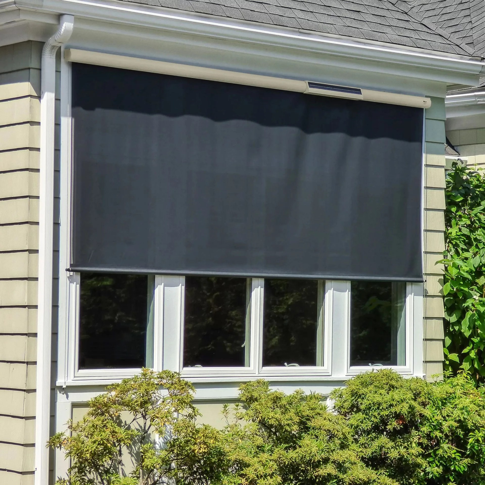 Solar-Powered Motorized Easy Shade