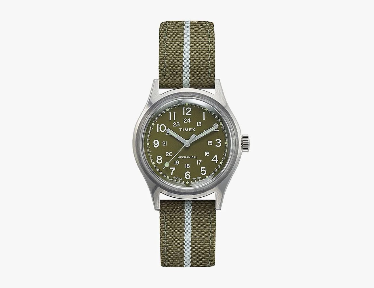 Timex MK1 Mechanical 36mm Fabric Strap Watch