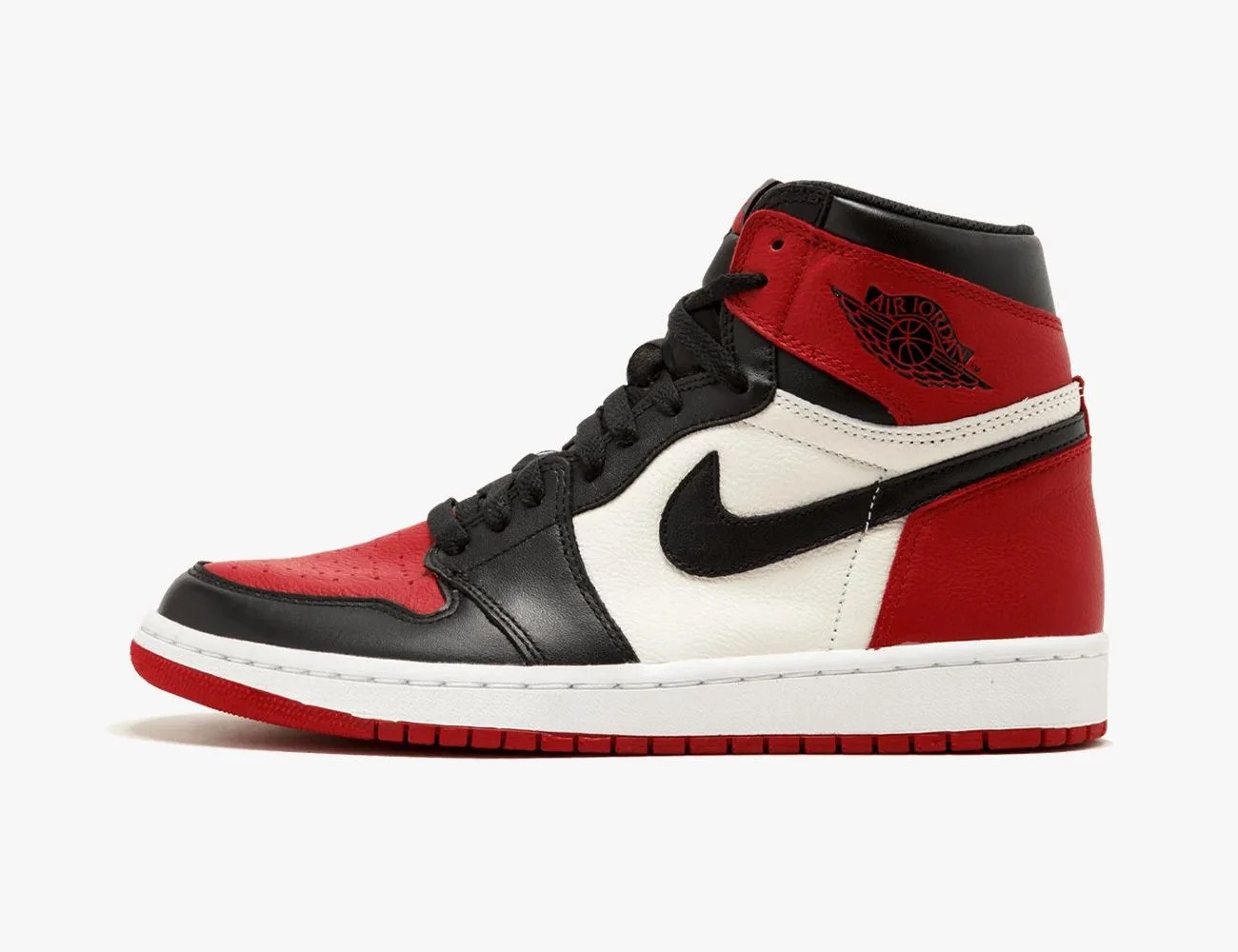 Jordan 1 Retro High Bred Toe sneakers
