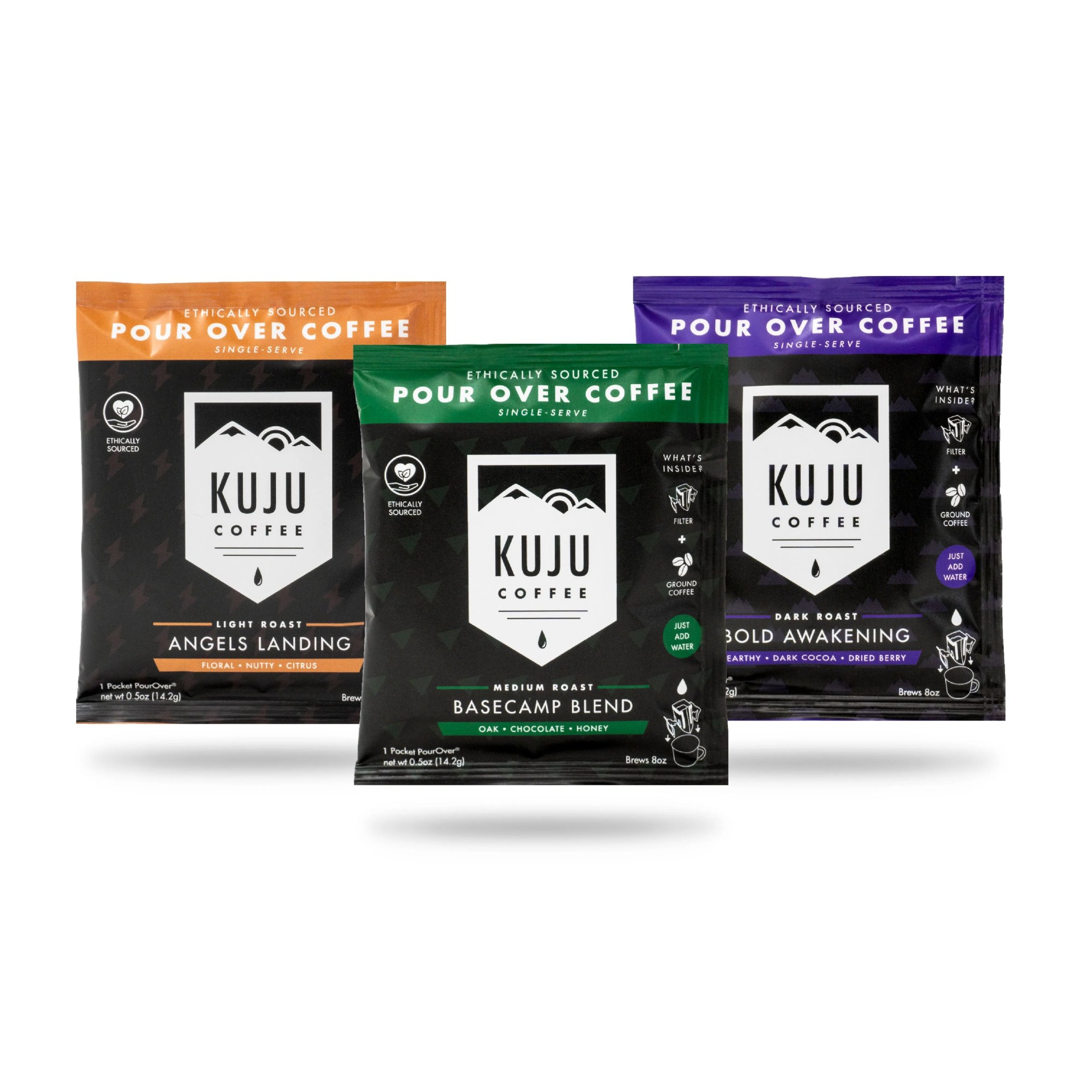 kuju coffee packets