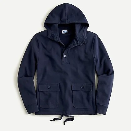 wallace  barnes knit sailing anorak