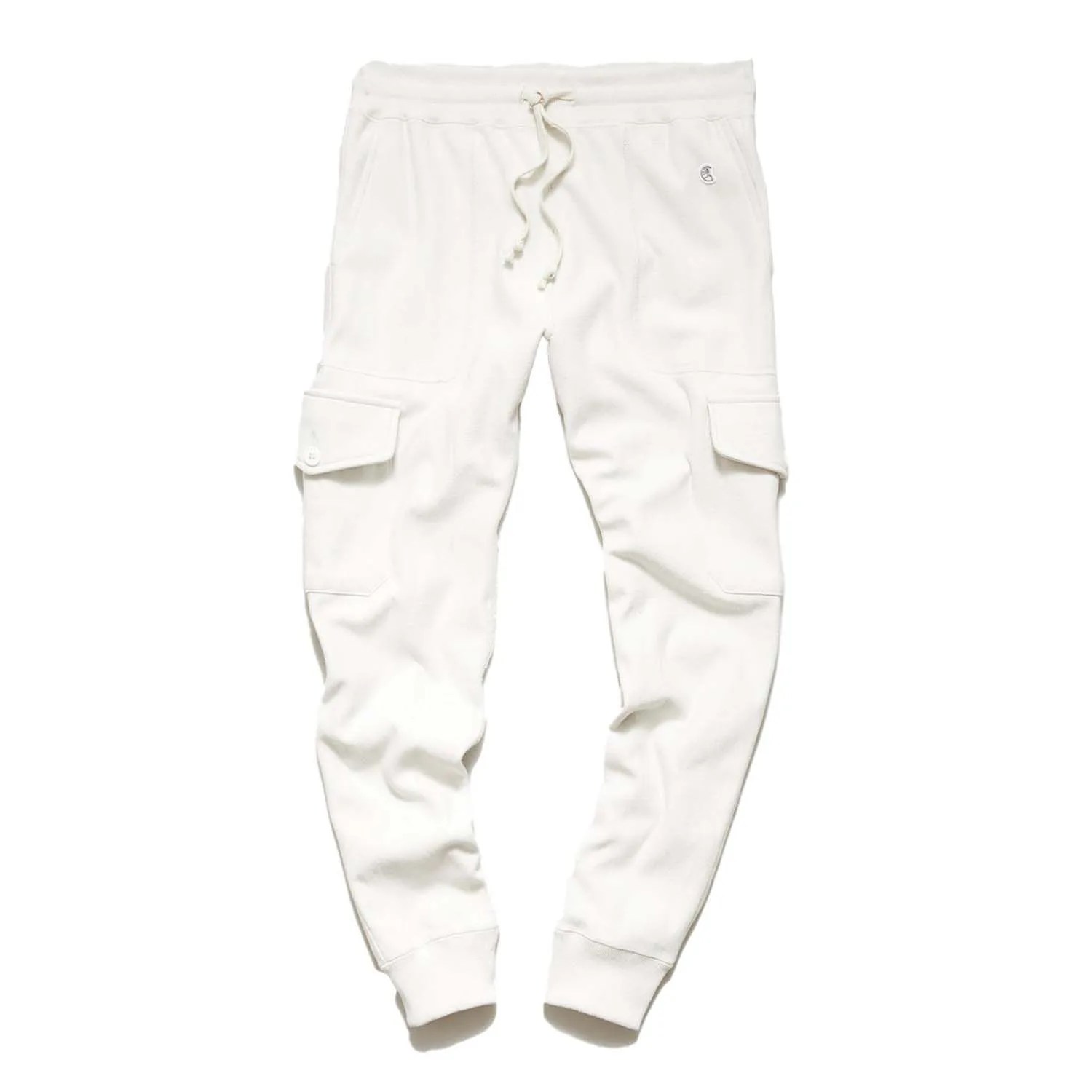 utility cargo sweatpant in alabaster