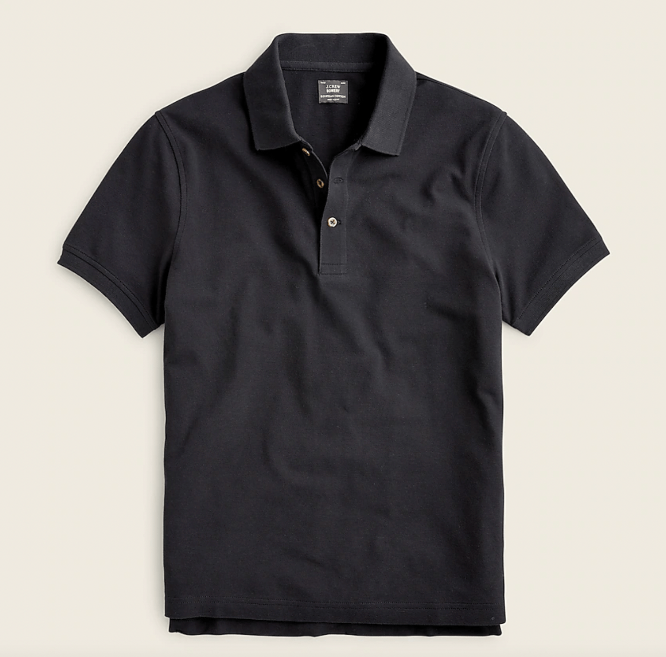 bowery egyptian cotton pique polo shirt