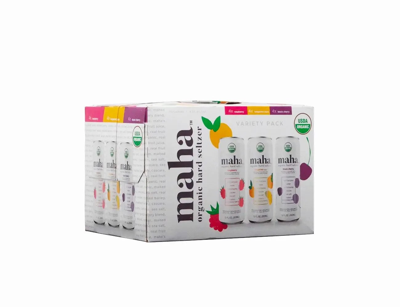 Maha Organic Hard Seltzer Variety Pack